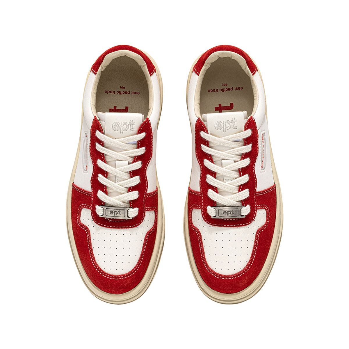 이피티(EPT) COURT HIGH (RED/OFF WHITE)