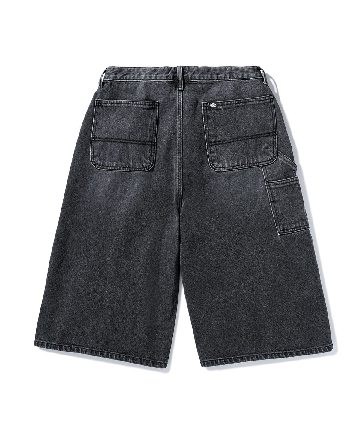 플루크(FLUKE) 8부 카펜더 버뮤다 데님 팬츠 블랙 FSP117