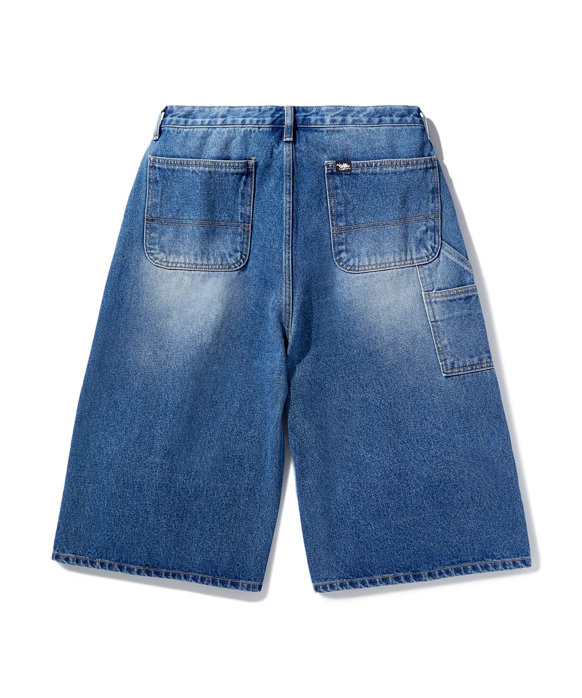 플루크(FLUKE) 8부 카펜더 버뮤다 데님 팬츠 블루 FSP117