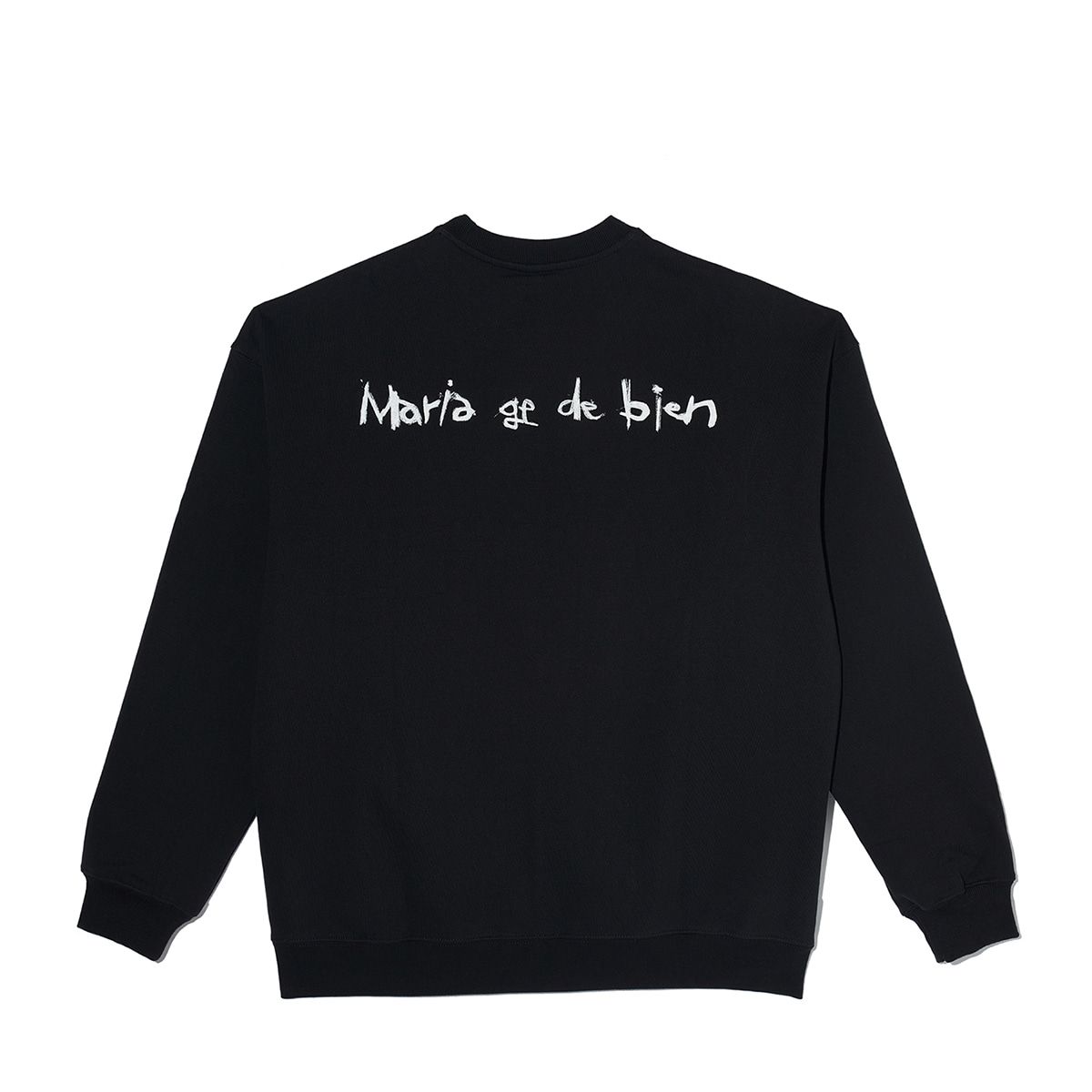 마리아쥬드비엔(MARIAGEDEBIEN) BLACK SWEAT-SHIRTS (068)