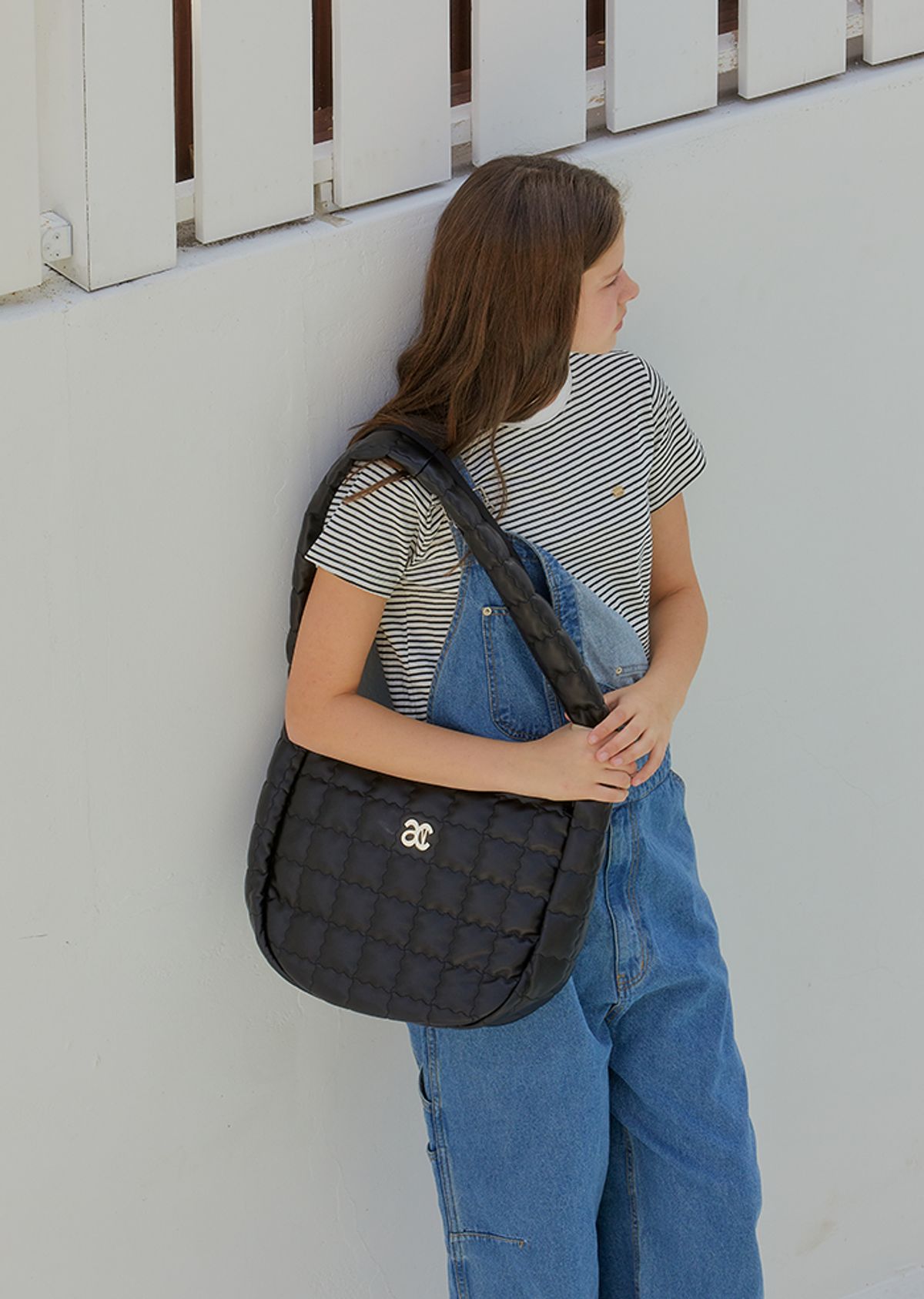 아노에틱(ANOETIC) ANC QUILTING BIG BAG_BLACK