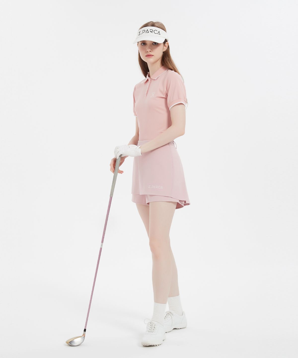 이파르카(E.PARCA) 베이비 블러썸 숏슬리브 폴로 셔츠