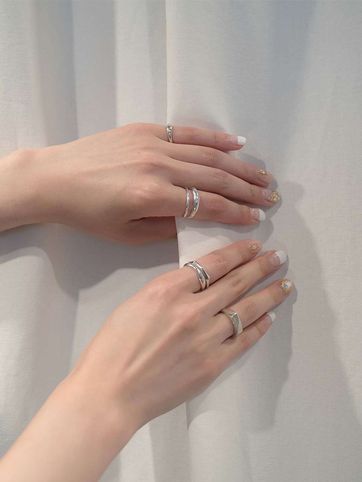 하랑(HARANG) HR 21R_Two Unbal Ring - 후기 | 무신사