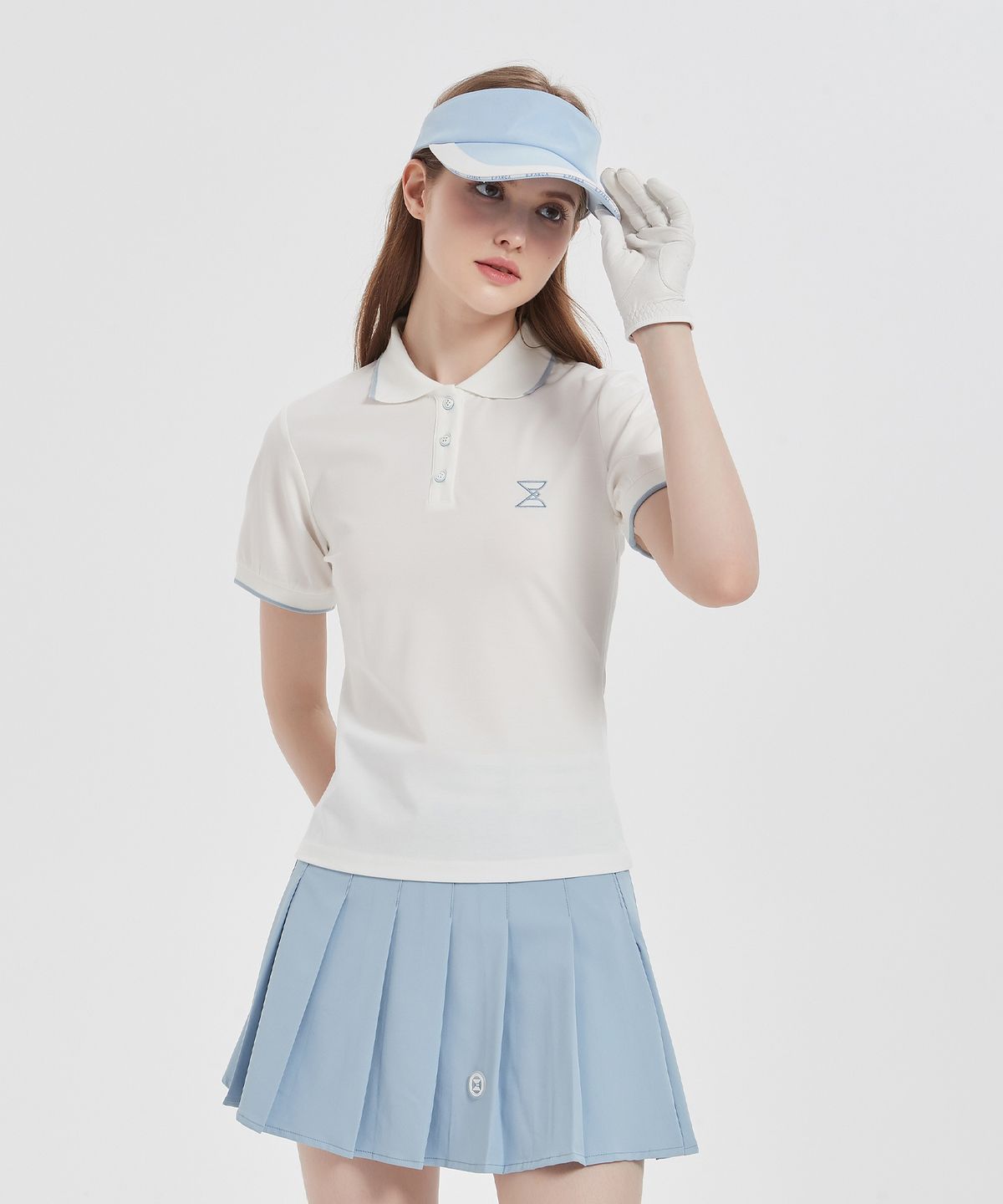 이파르카(E.PARCA) 베이비 팬지 숏슬리브 폴로 셔츠