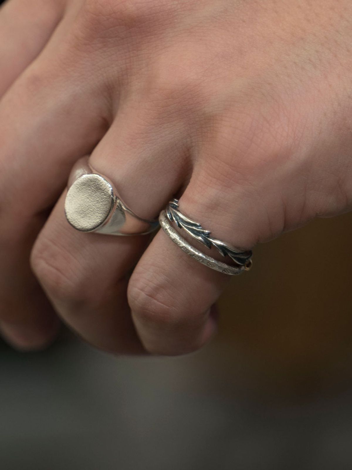 하랑(HARANG) HR 108R_Scale Pattern Ring