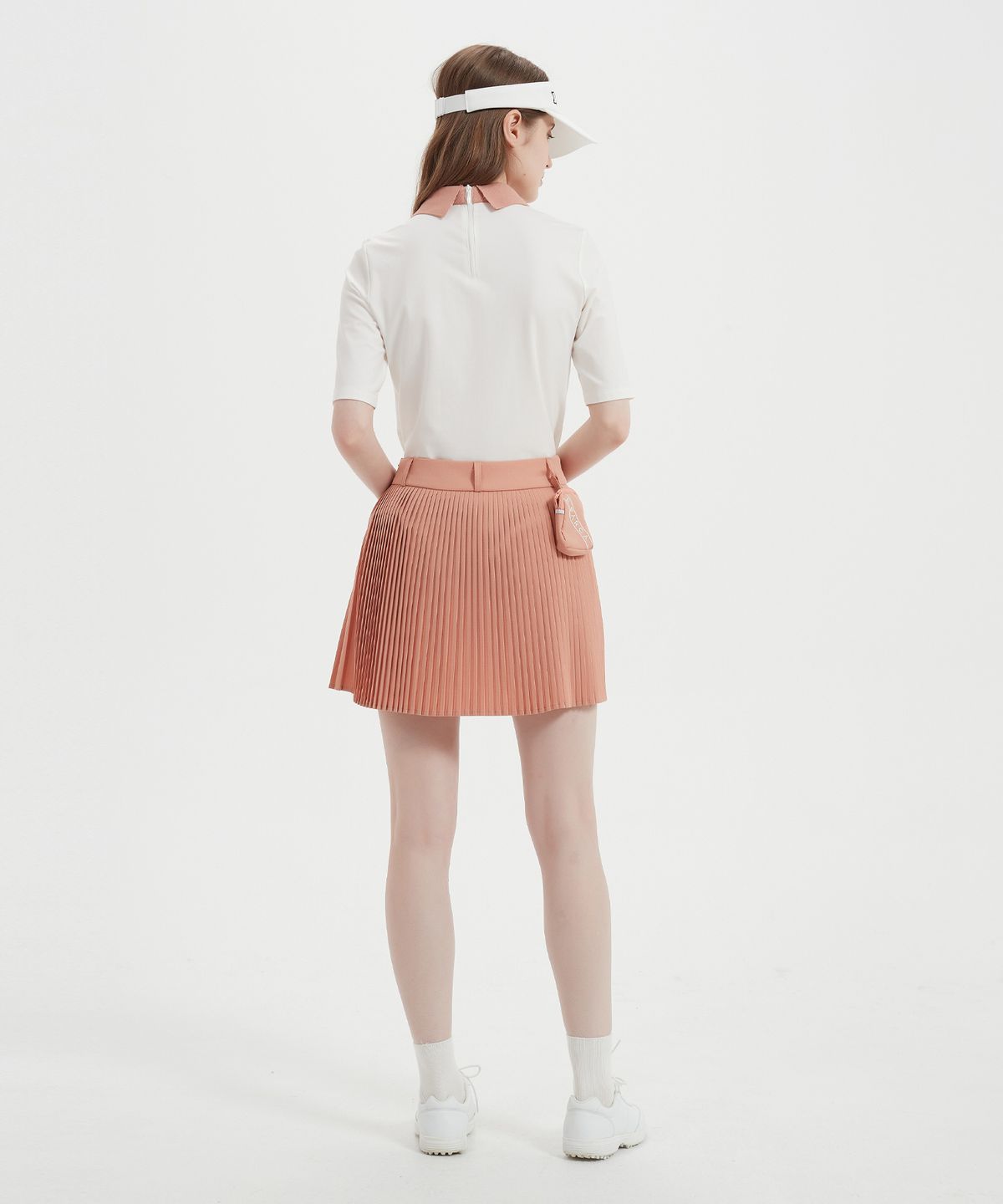 이파르카(E.PARCA) 썬-키스드 사이드 플리츠 스커트