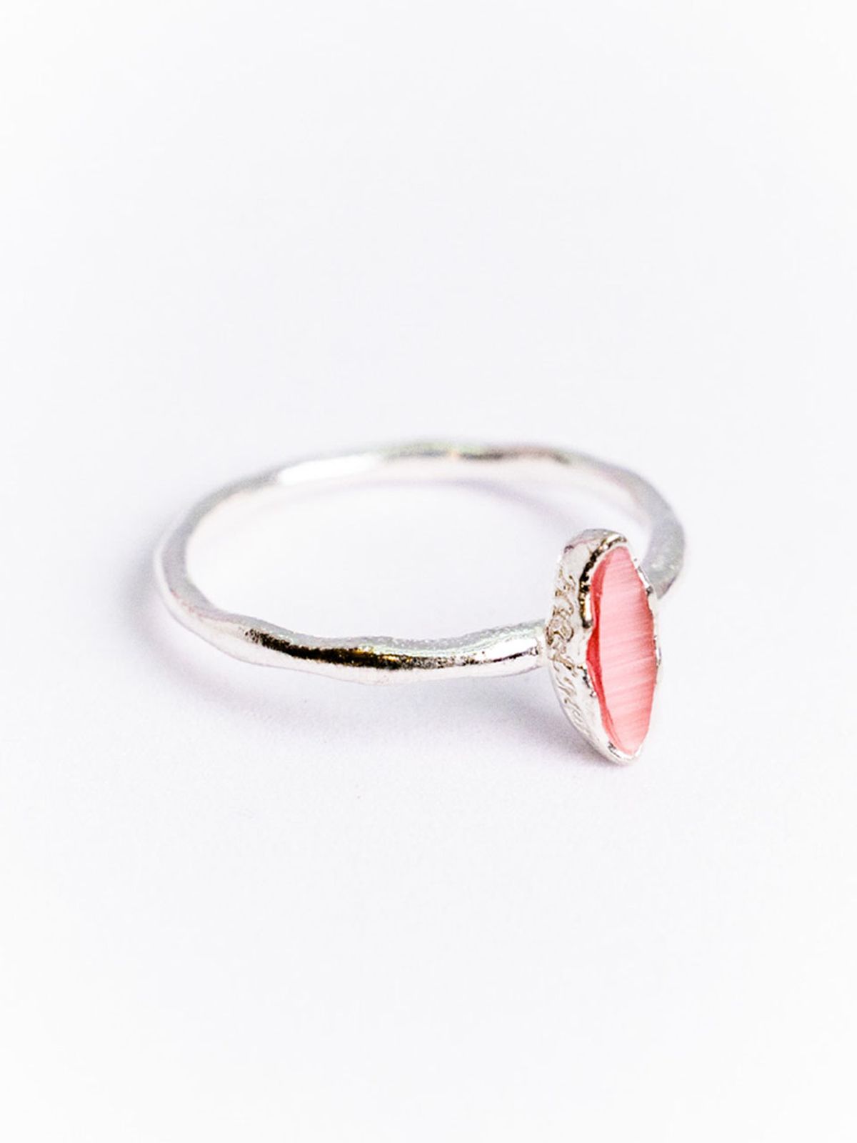 하랑(HARANG) HR 171R_Pink Cats Eye Ring(Oval)