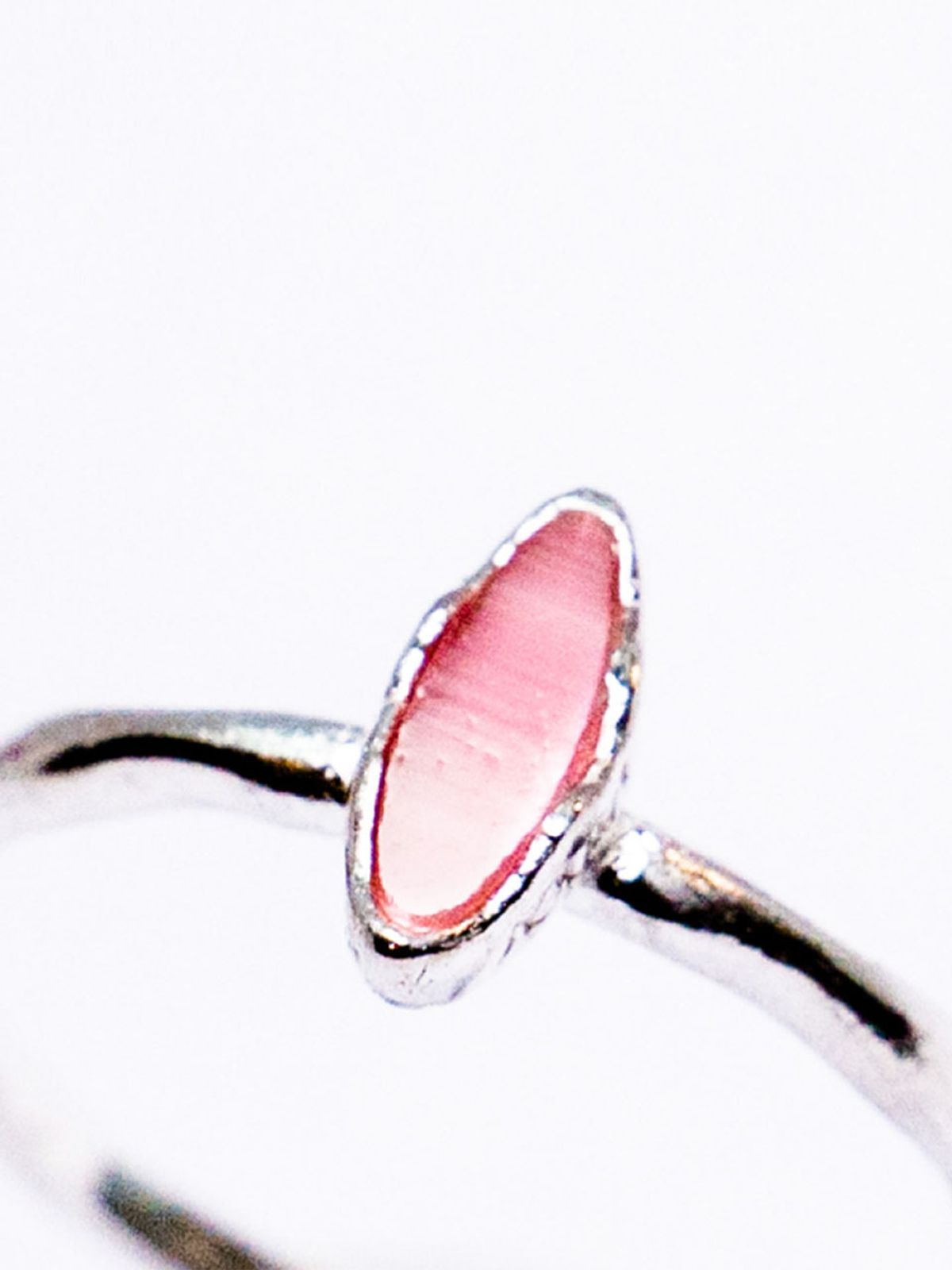 하랑(HARANG) HR 171R_Pink Cats Eye Ring(Oval)