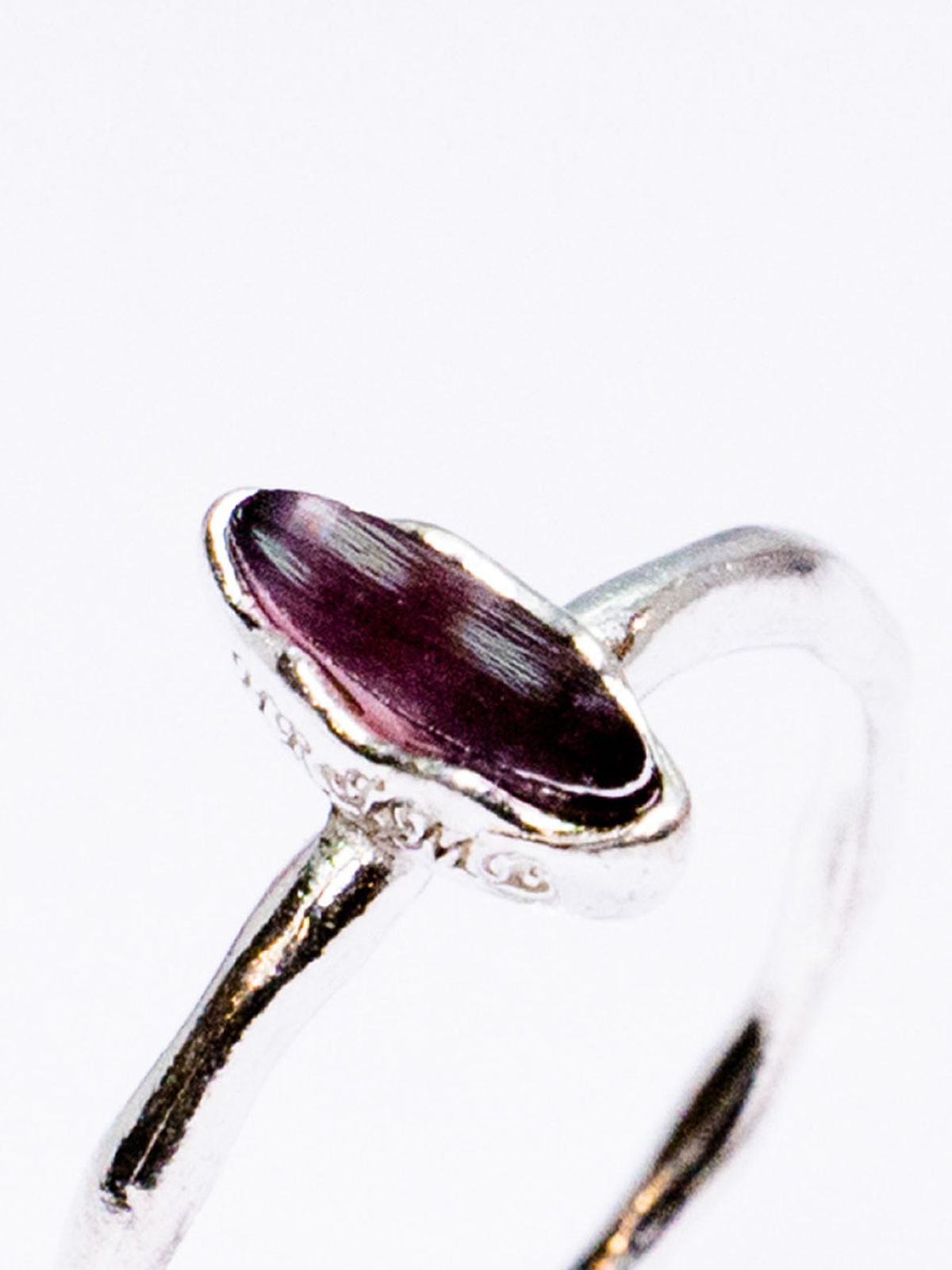 하랑(HARANG) HR 175R_Amethyst Cats Eye Ring(Oval)