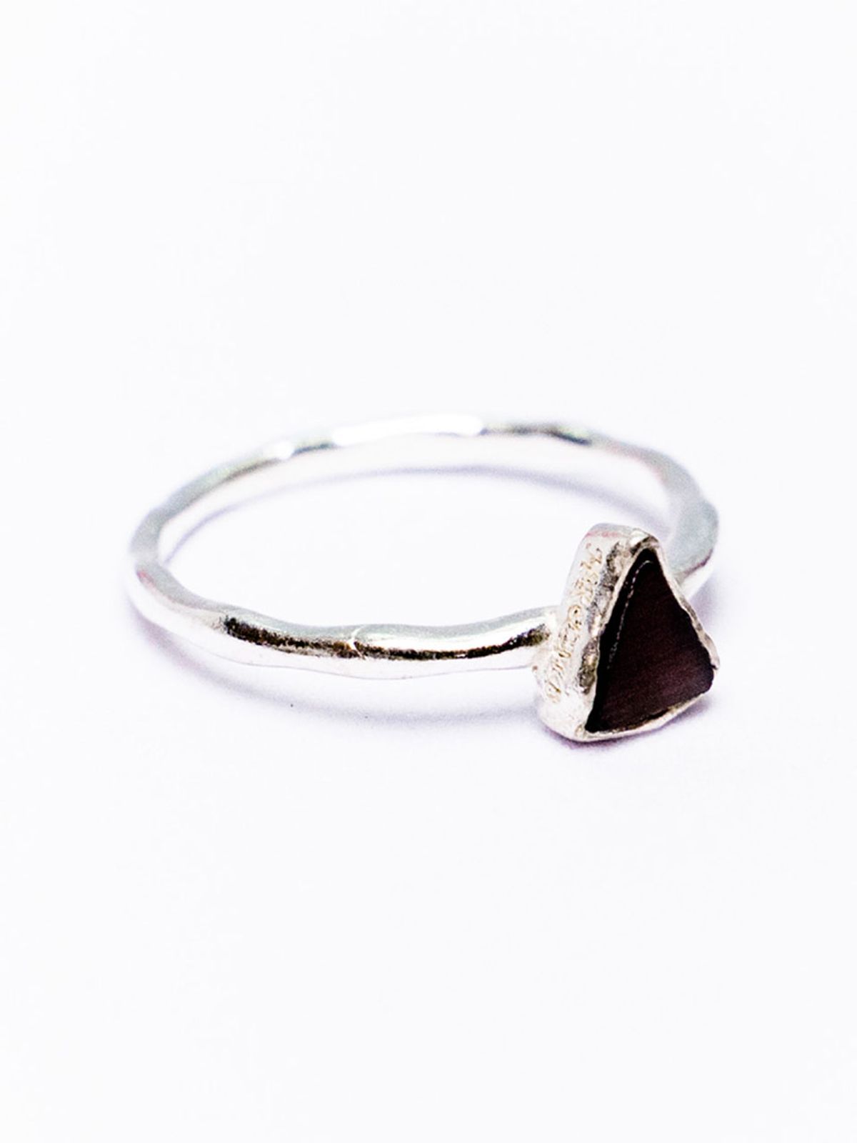 하랑(HARANG) HR 176R_Amethyst Cats Eye Ring(Triangle)