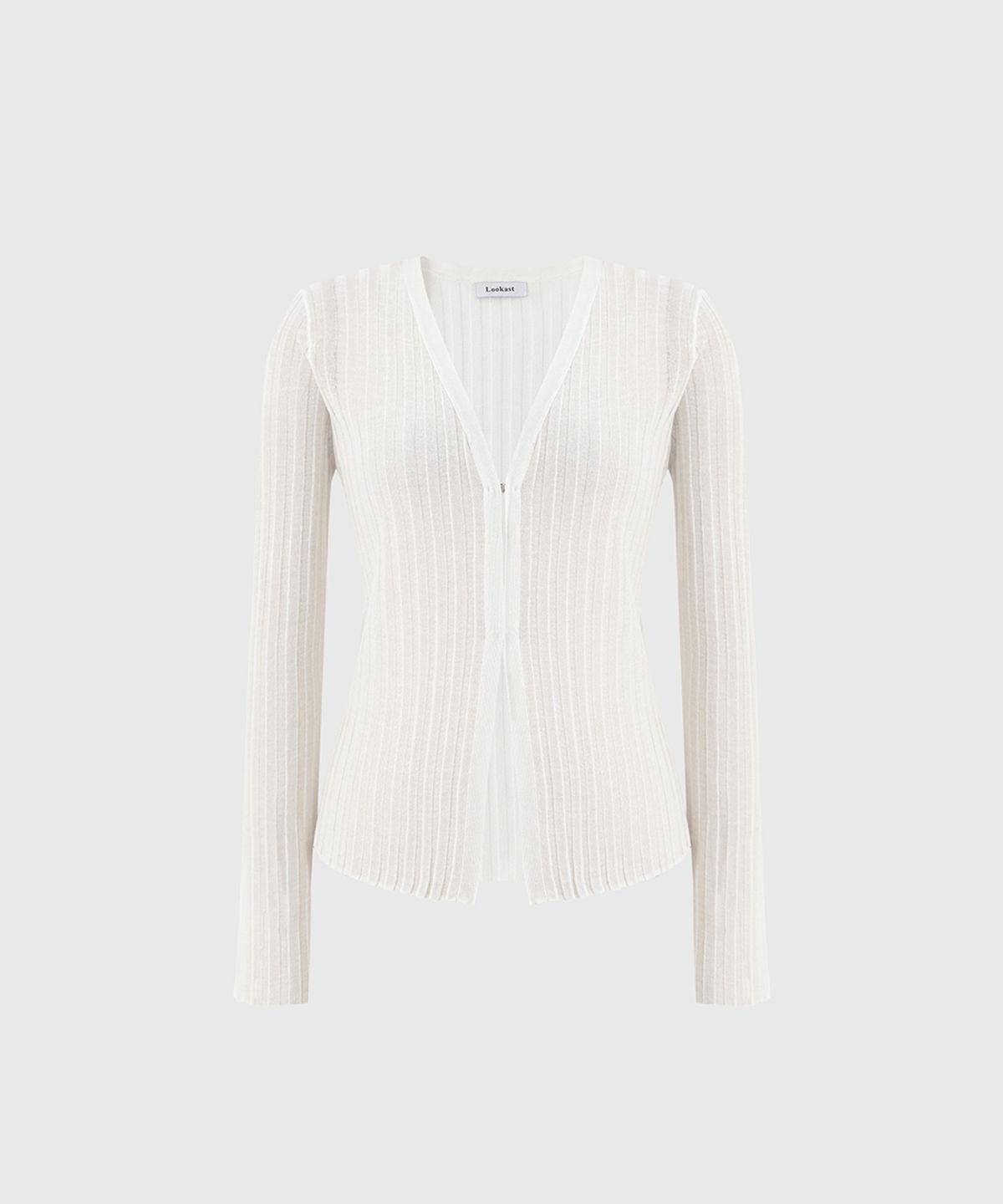 룩캐스트(LOOKAST) 티나 서머 니트 가디건 / TINA SUMMER KNIT CARDIGAN_2colors
