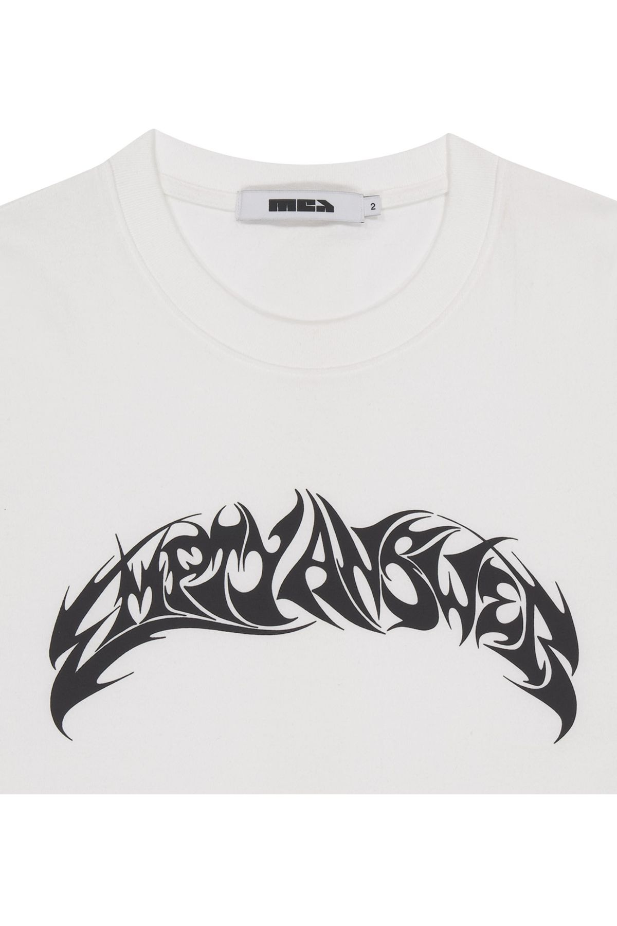 메아(MEA) LAYERED SLEEVES T-SHIRT  [WHITE]