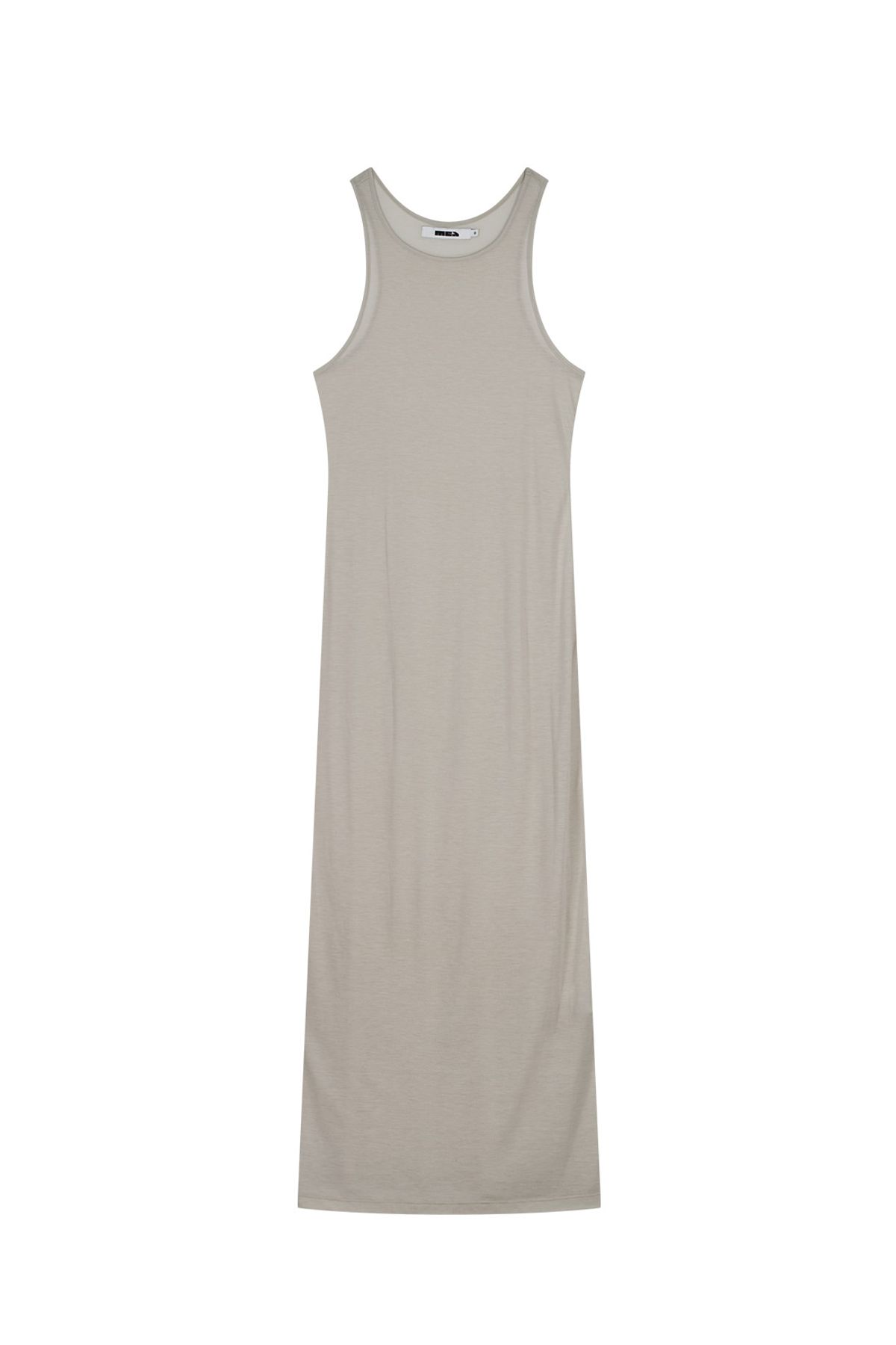 메아(MEA) DRAGON LAYERED DRESS [LIGHT GREY]