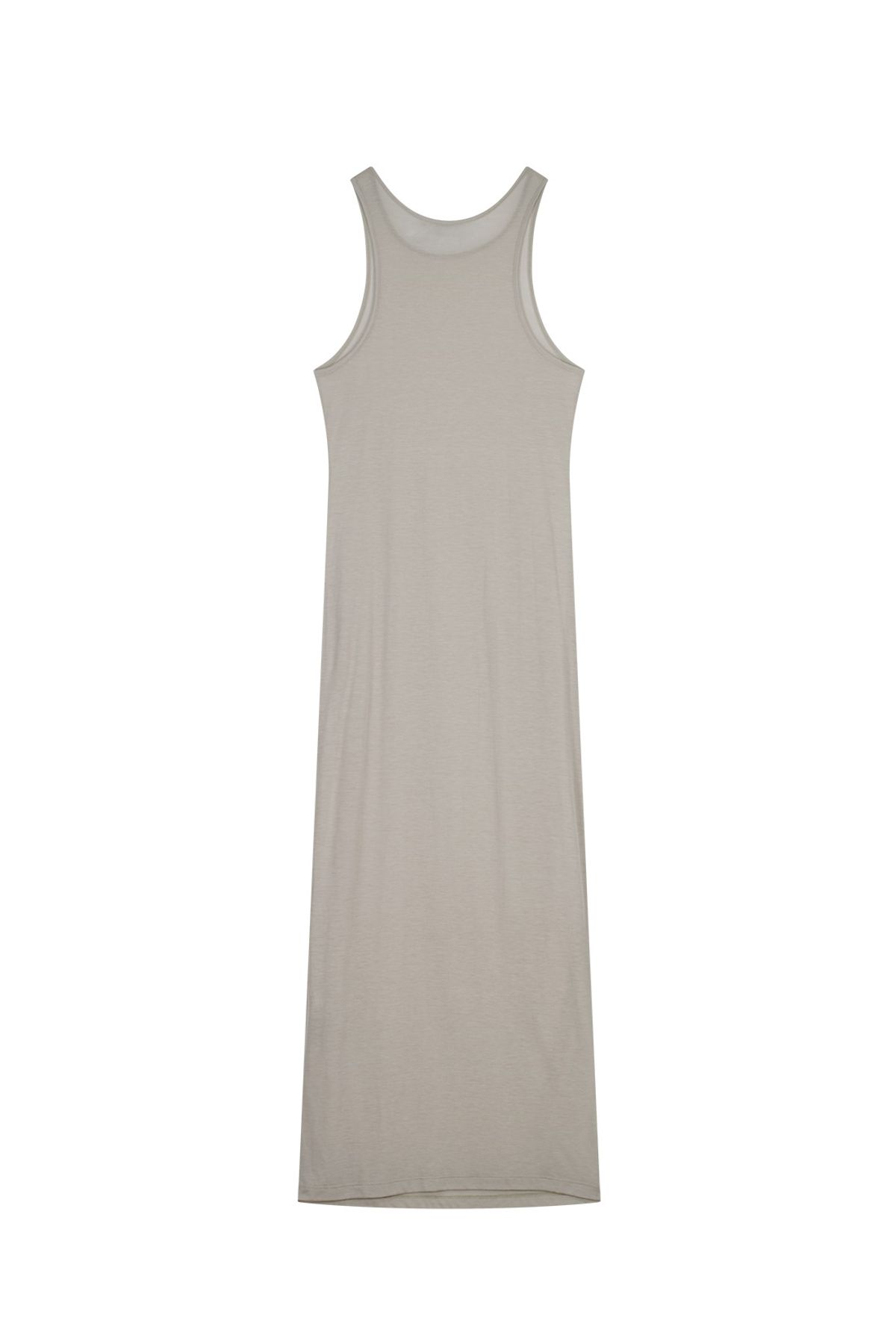 메아(MEA) DRAGON LAYERED DRESS [LIGHT GREY]