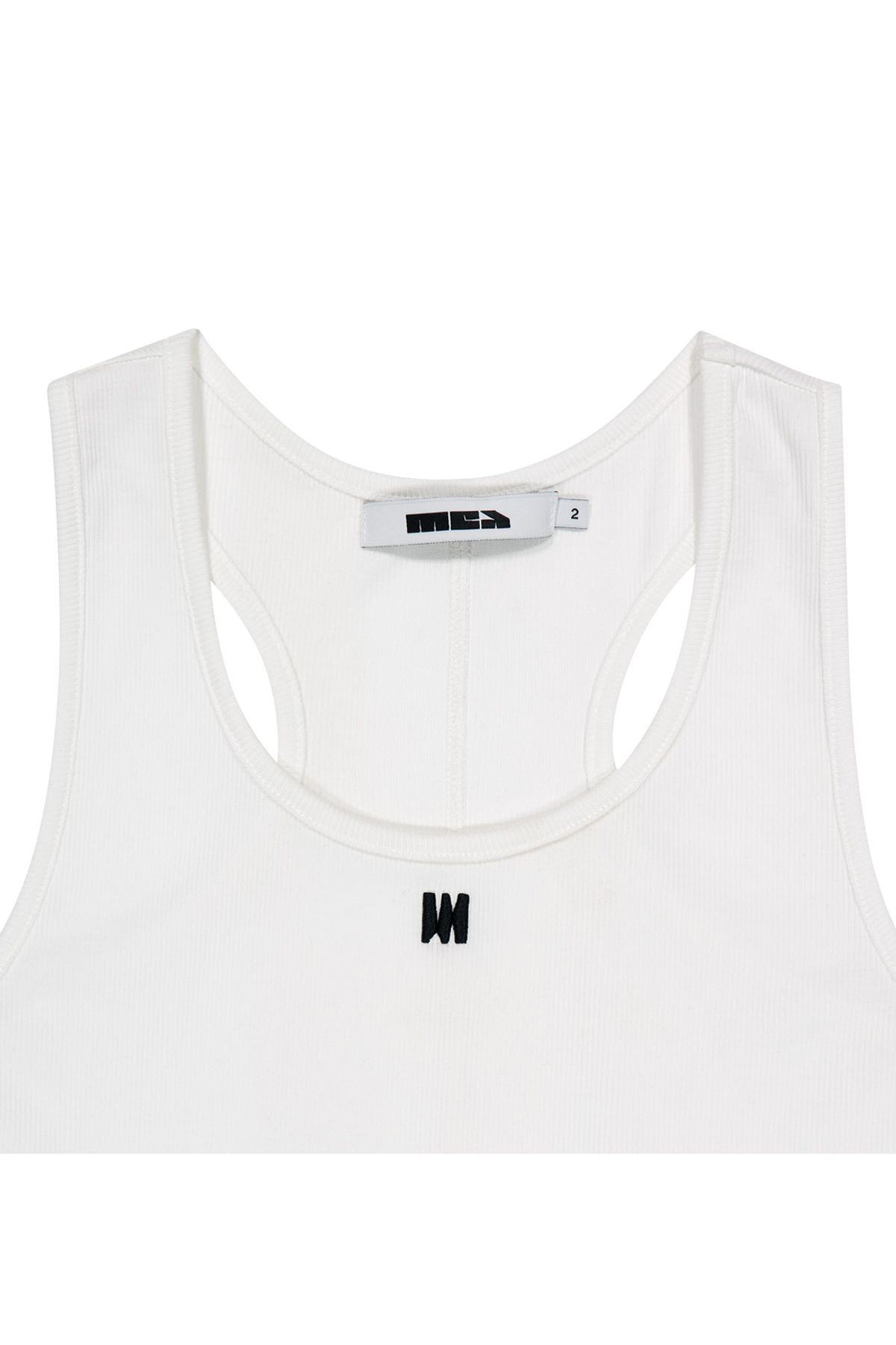 메아(MEA) LOGO TANK TOP [WHITE]