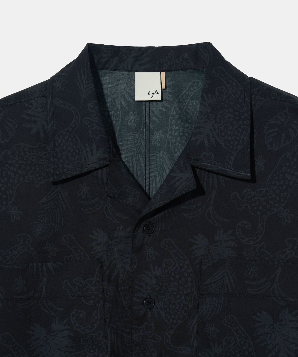 다이아몬드 레이라(DIAMOND LAYLA) Panther Summer Cotton 1/2 Shirt S147