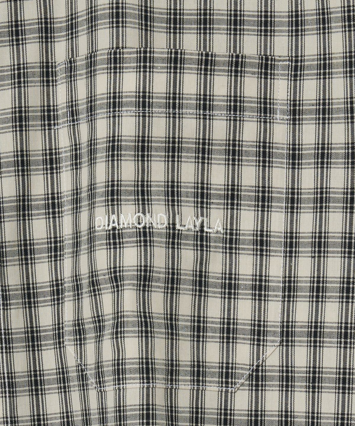 다이아몬드 레이라(DIAMOND LAYLA) City Window and Grunge Plaid Check Shirt S149