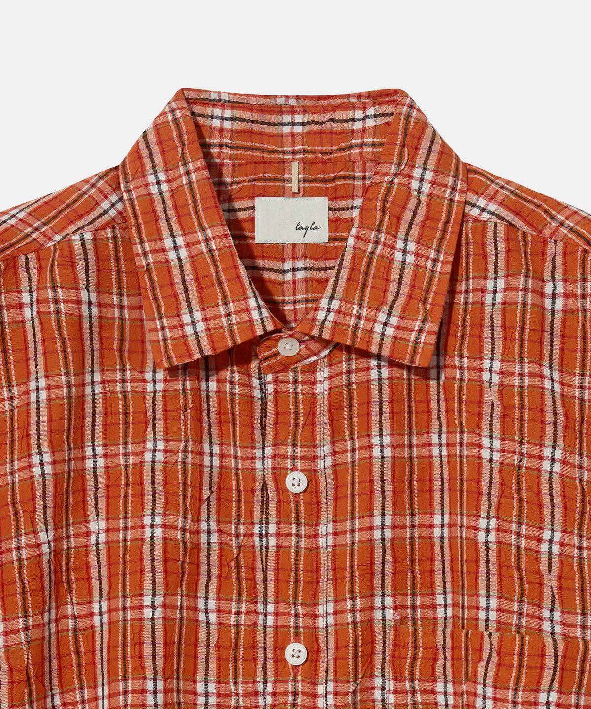 다이아몬드 레이라(DIAMOND LAYLA) Sun Sherbet Check Shirt S151