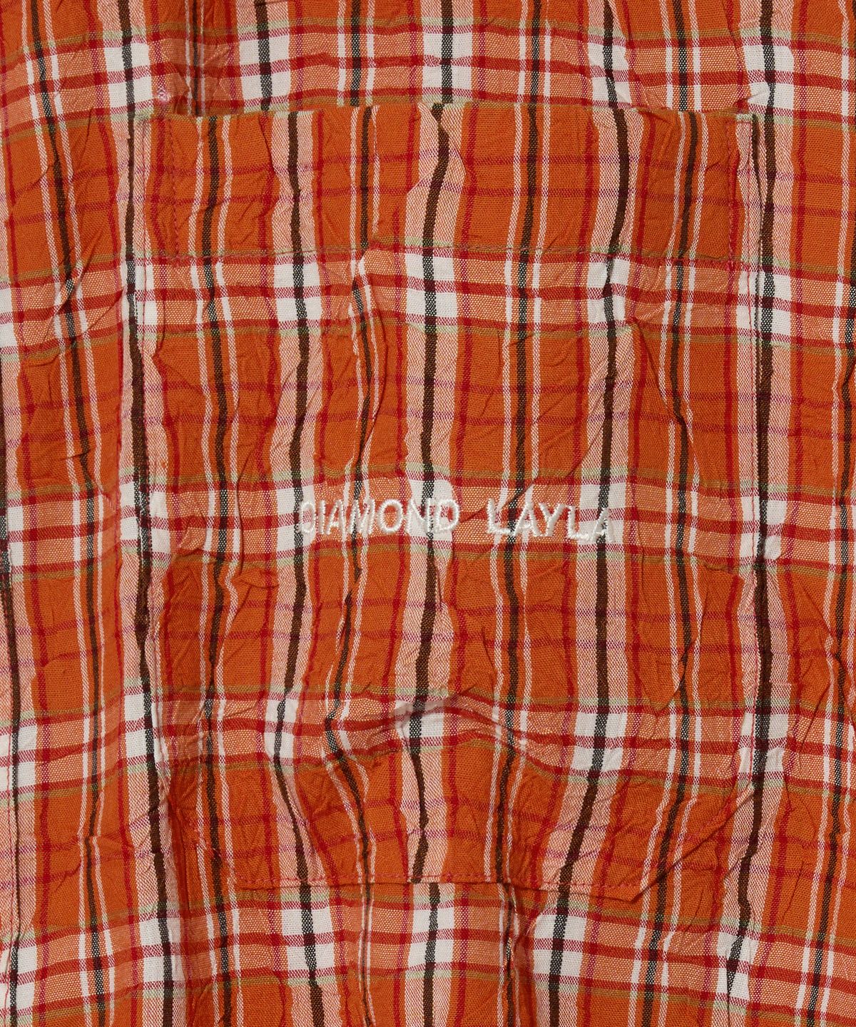 다이아몬드 레이라(DIAMOND LAYLA) Sun Sherbet Check Shirt S151