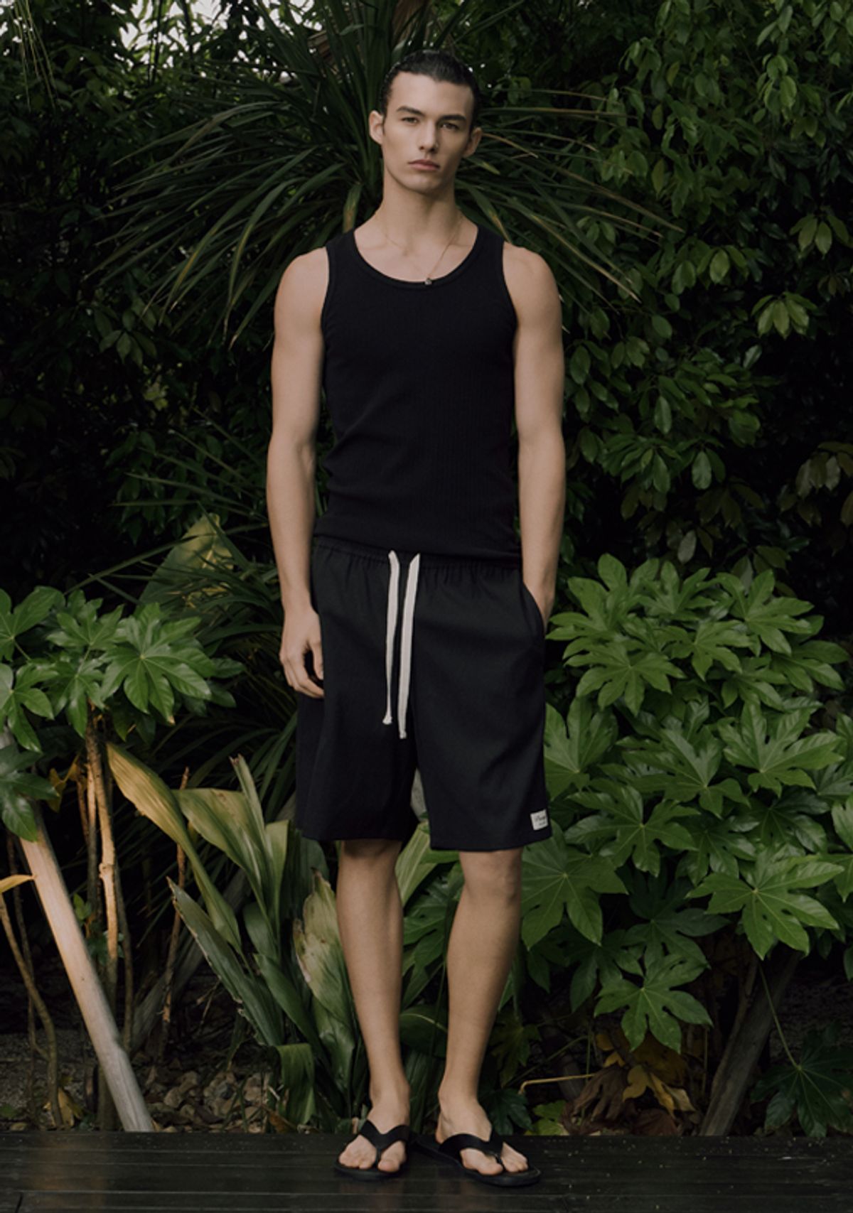 세비지(SAVAGE) Lounge Shorts - Black