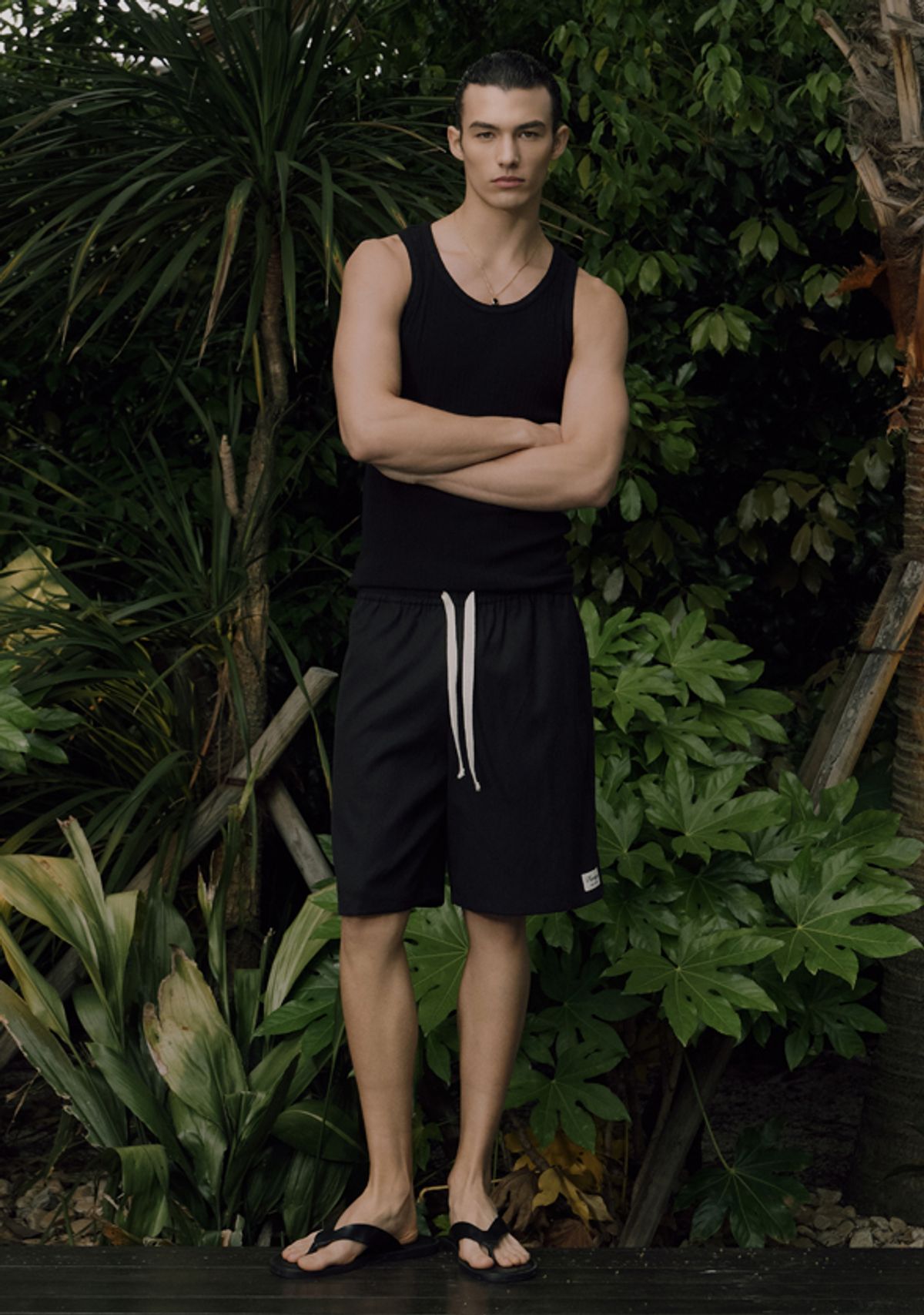 세비지(SAVAGE) Lounge Shorts - Black