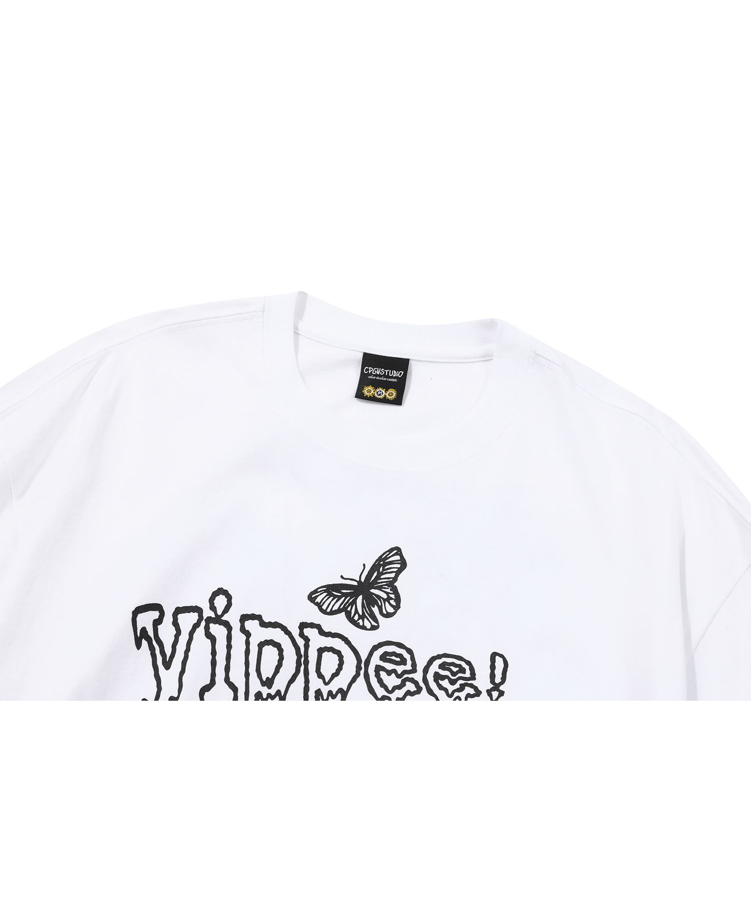 【CPGN STUDIO】24SS★ Yeppi Cat Short Sleeve Tee MUSINSA | CPGN STUDIO Yeppi Cat Short Sleeve T-shirt Black
