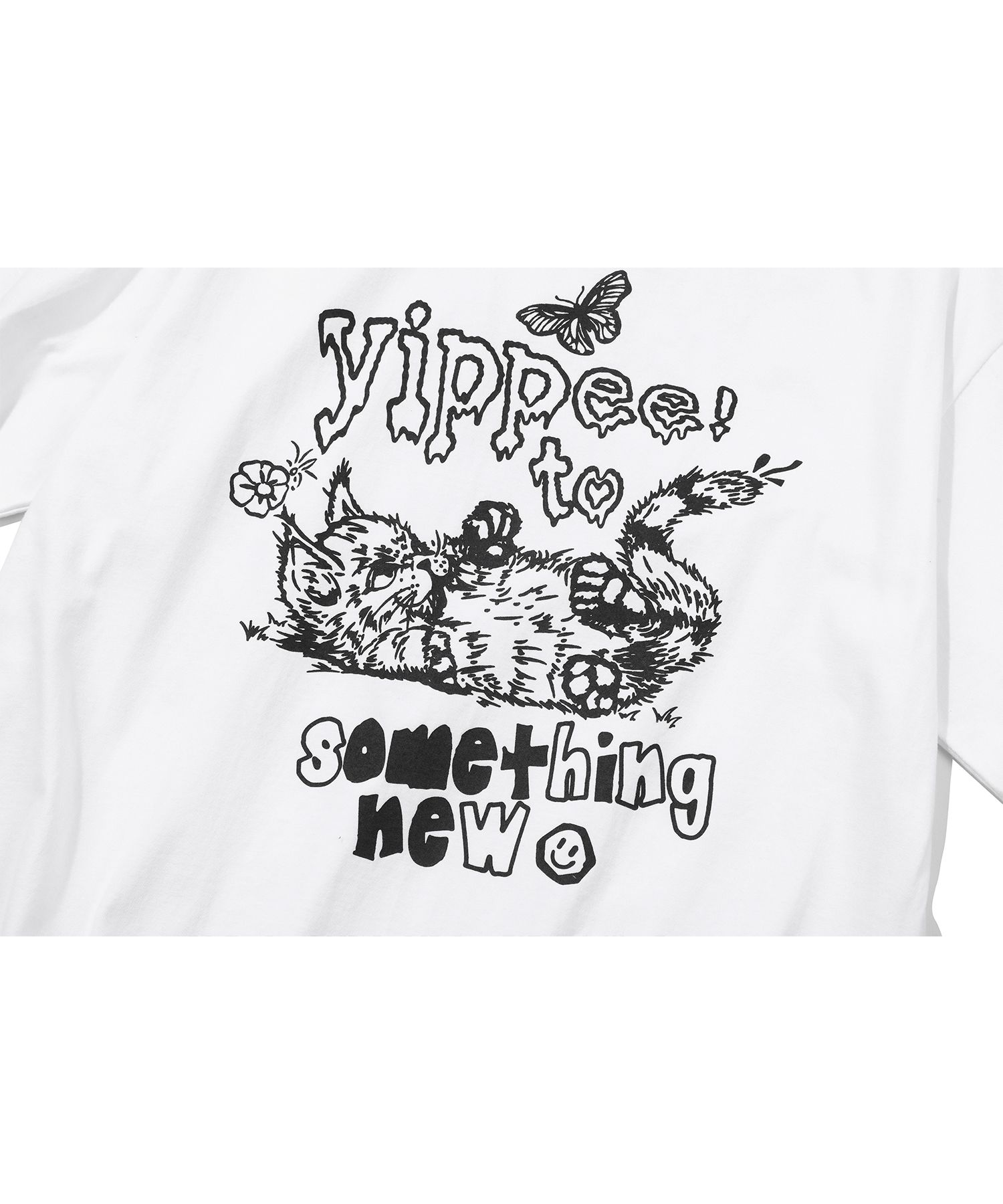 【CPGN STUDIO】24SS★ Yeppi Cat Short Sleeve Tee CPGN STUDIO] Yeppi Cat Short Sleeve T-Shirt - 2 color