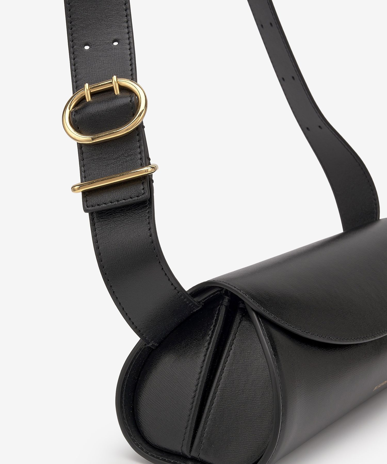◇Jil Sander◇ Women's Small Canolo Shoulder Bag Black J07WD 20261915_50297307_600.jpg