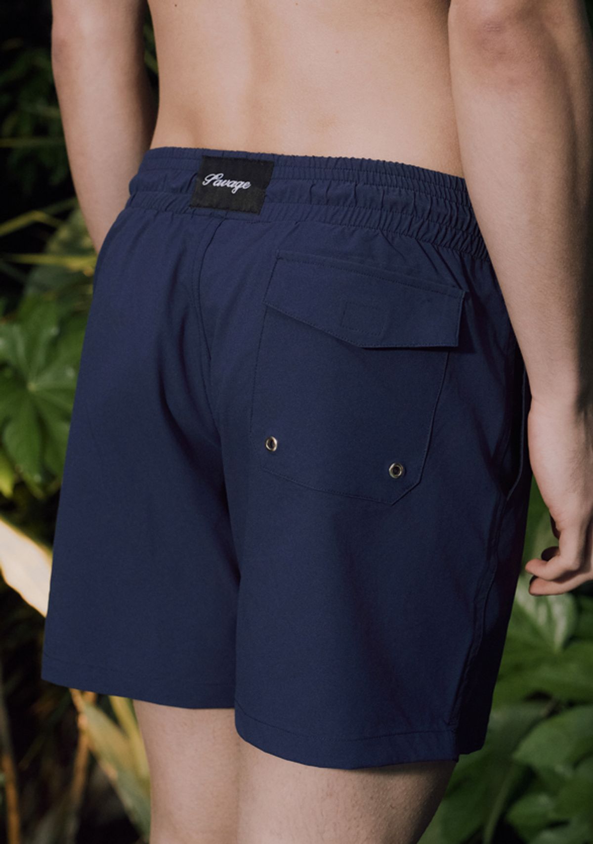 세비지(SAVAGE) Swim Shorts - Navy