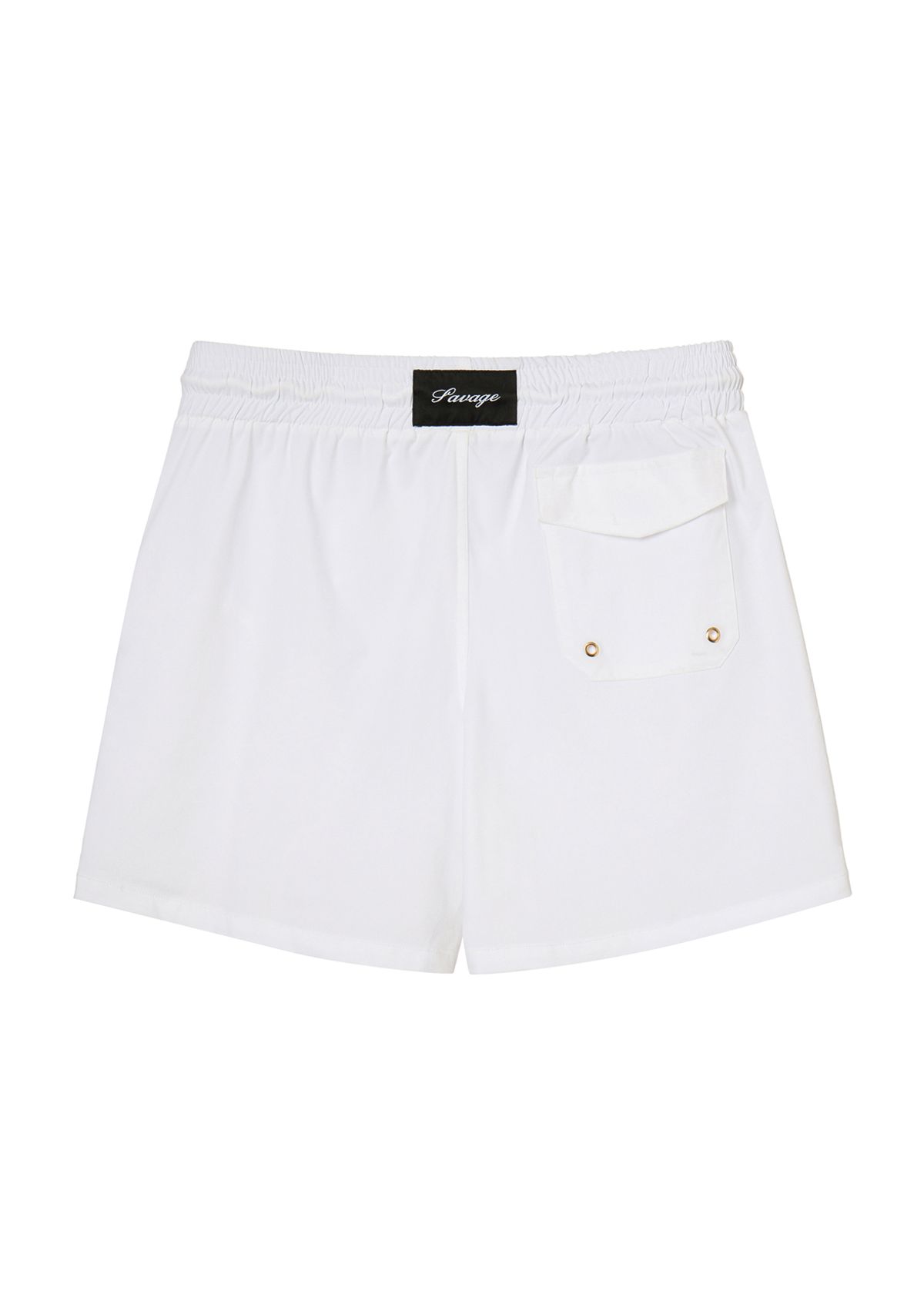 세비지(SAVAGE) Swim Shorts - White