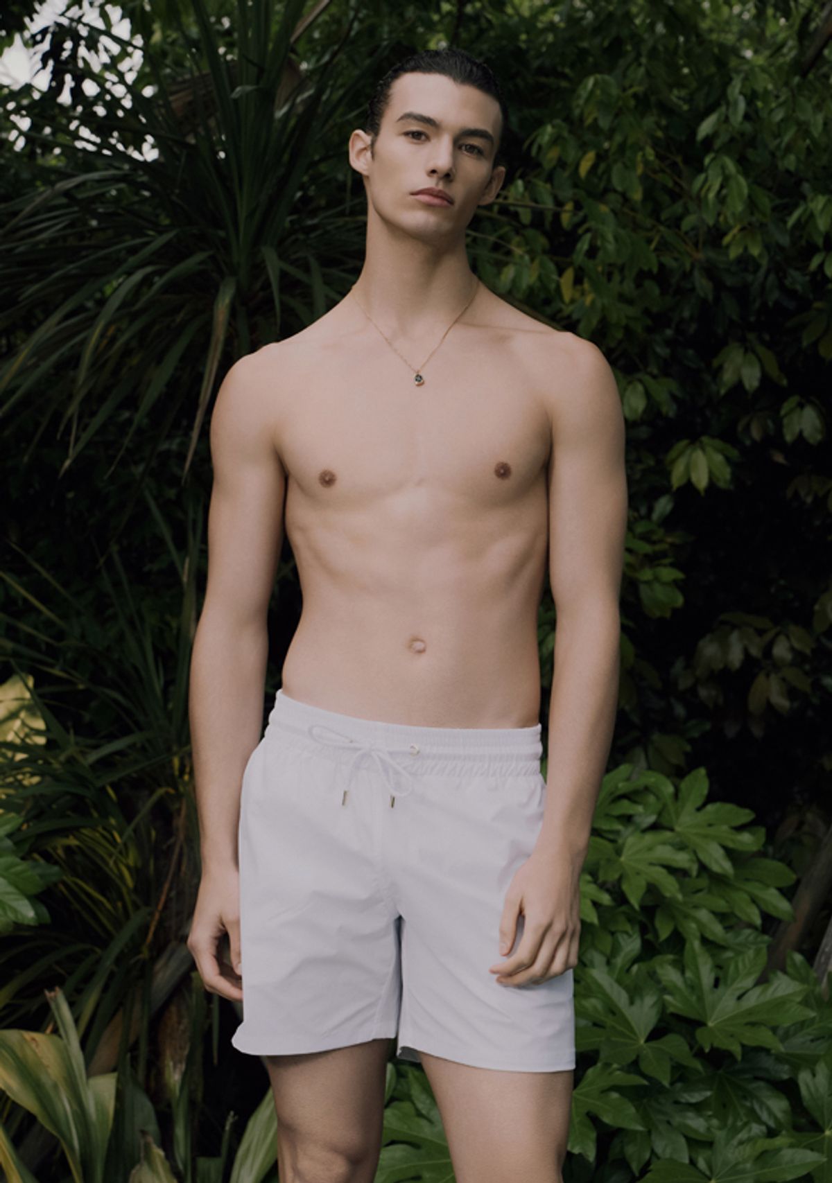 세비지(SAVAGE) Swim Shorts - White