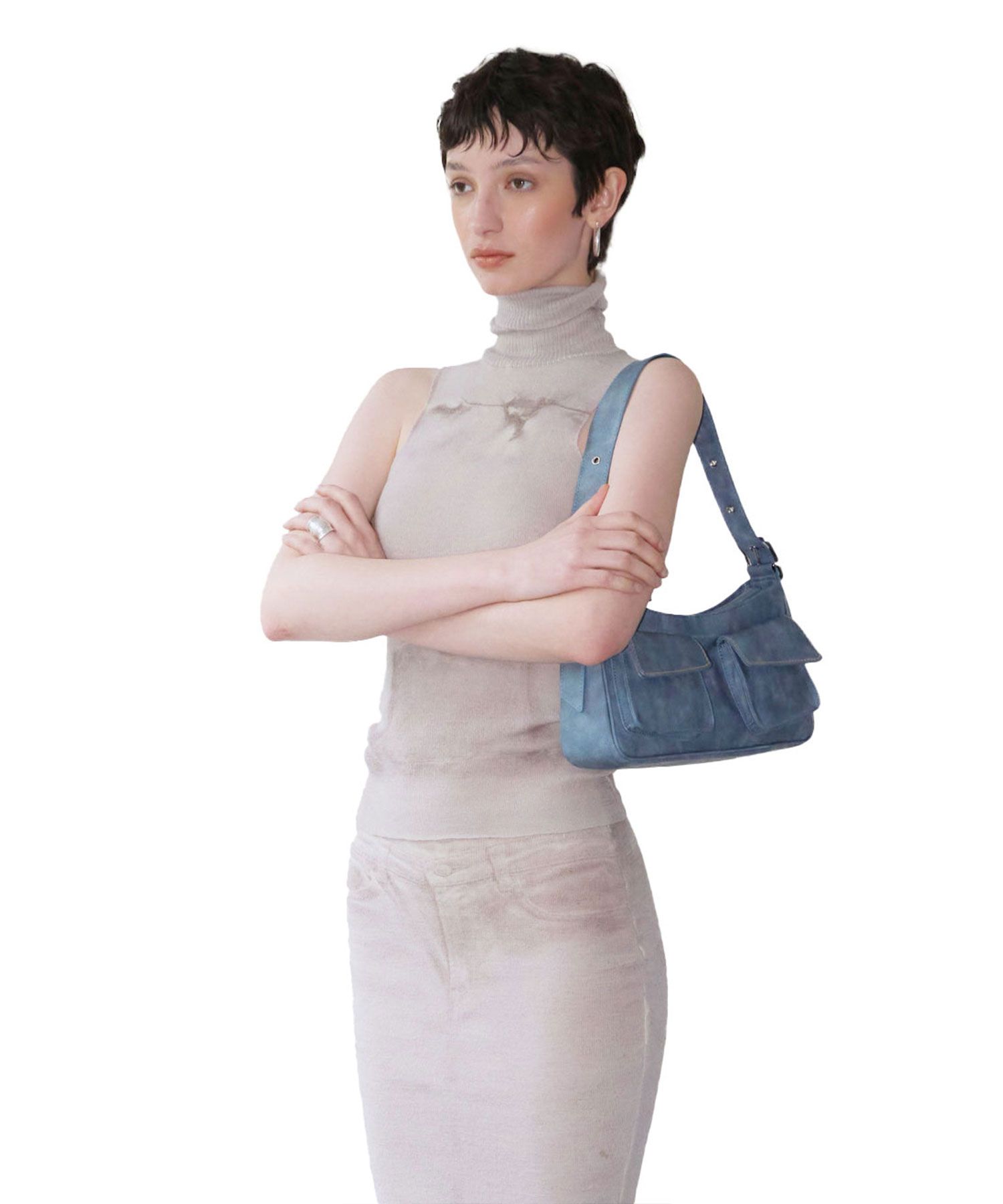 [SAND MUSEUM] ★ FATIGUE BAG (7色) MUSINSA | SAND MUSEUM FATIGUE BAG [Steel Blue]