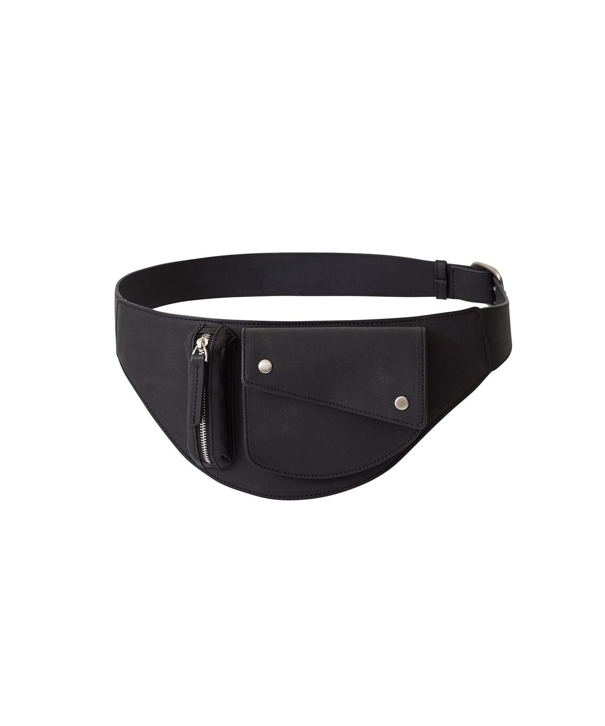 샌드뮤지엄(SAND MUSEUM) BULLET BELT BAG [Matte Black]