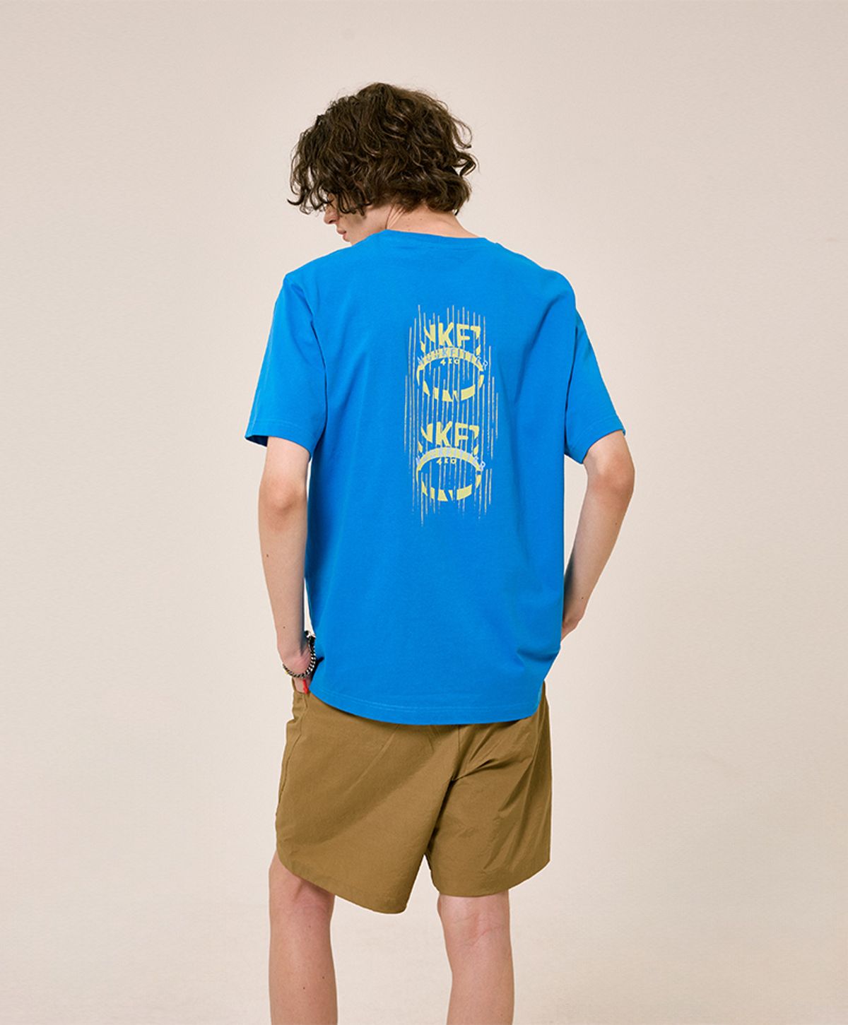 누크피터(NUUKFITTER) NKFT HEAVY COTTON T-SHIRT [BLUE]