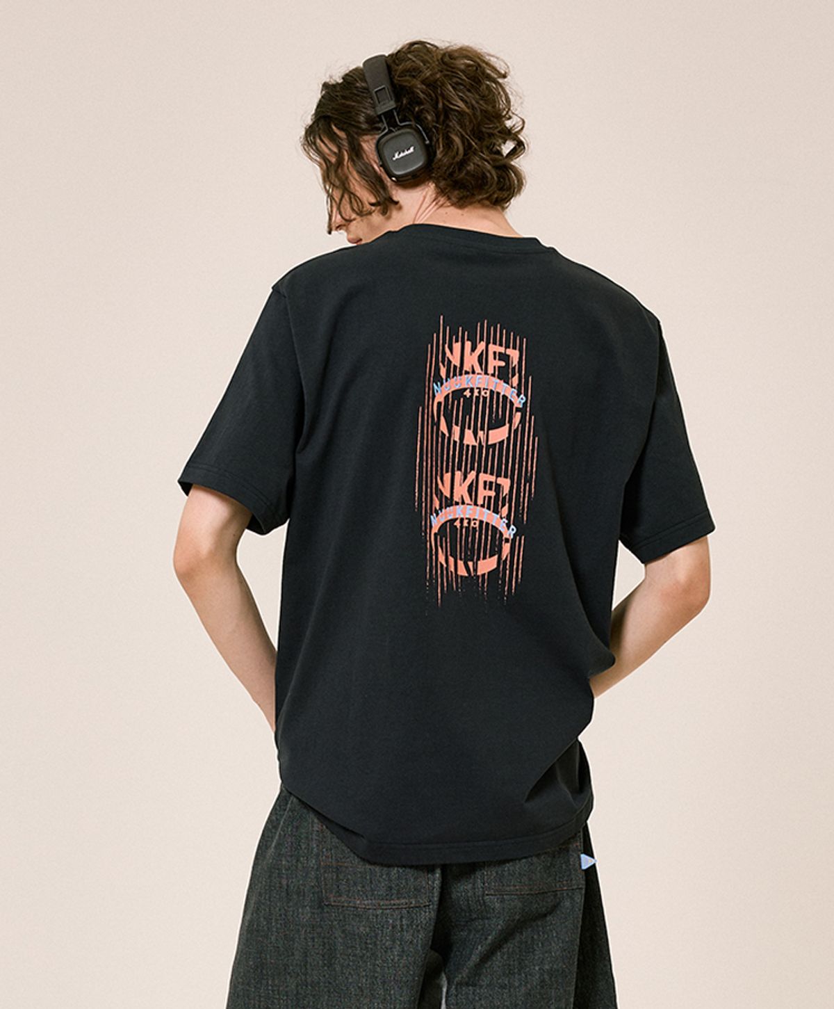 누크피터(NUUKFITTER) NKFT HEAVY COTTON T-SHIRT [CHARCOAL]