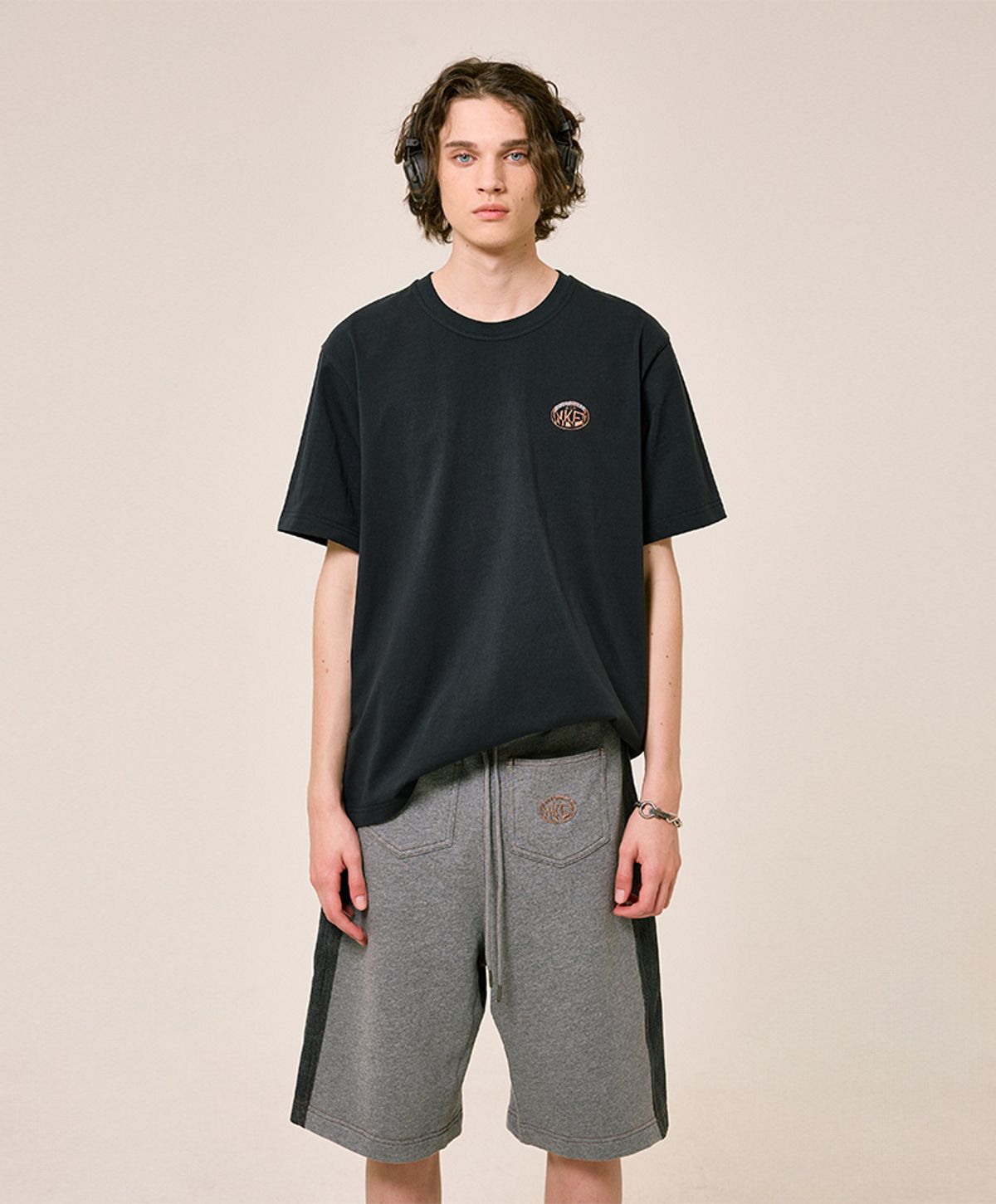 누크피터(NUUKFITTER) NKFT HEAVY COTTON T-SHIRT [CHARCOAL]