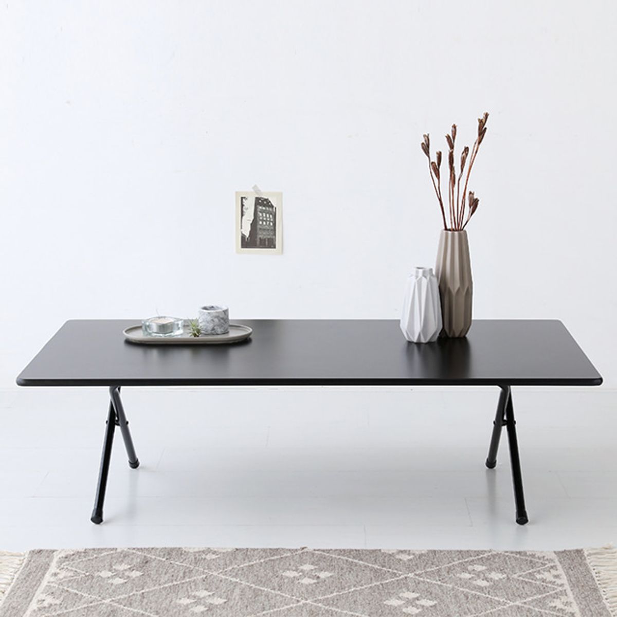 마켓비(MARKETB) HOMATO 좌식 접이식테이블 120 SM-733NPL