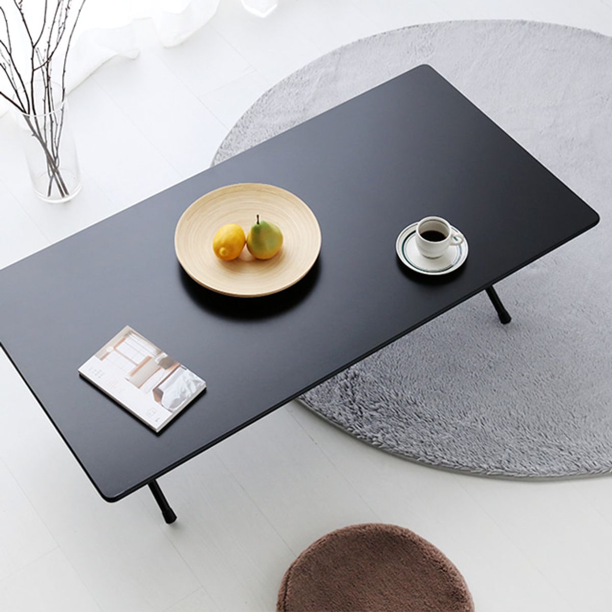 마켓비(MARKETB) HOMATO 좌식 접이식테이블 120 SM-733NPL