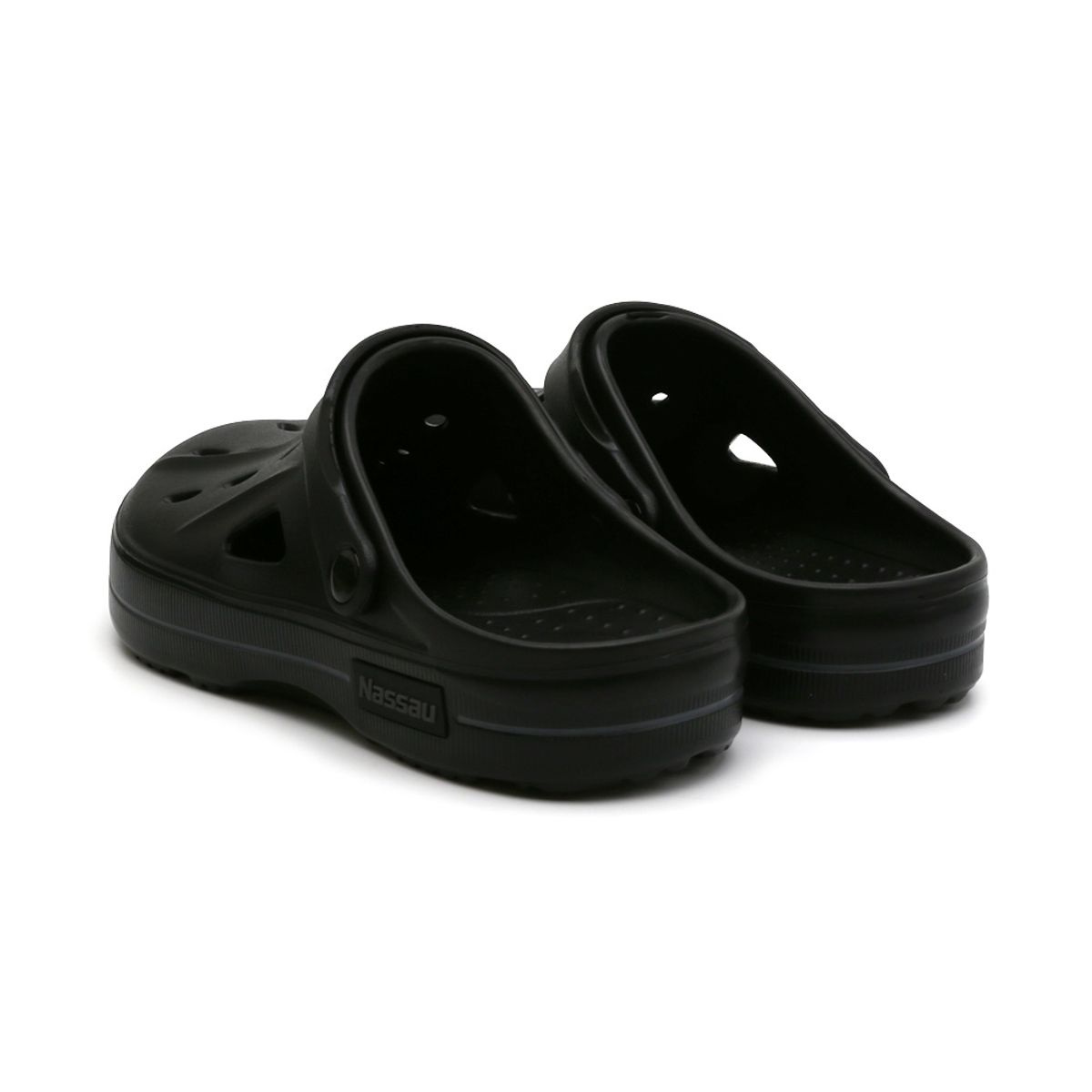 낫소(NASSAU) 컴포트 쿠션 샌들(BLACK)