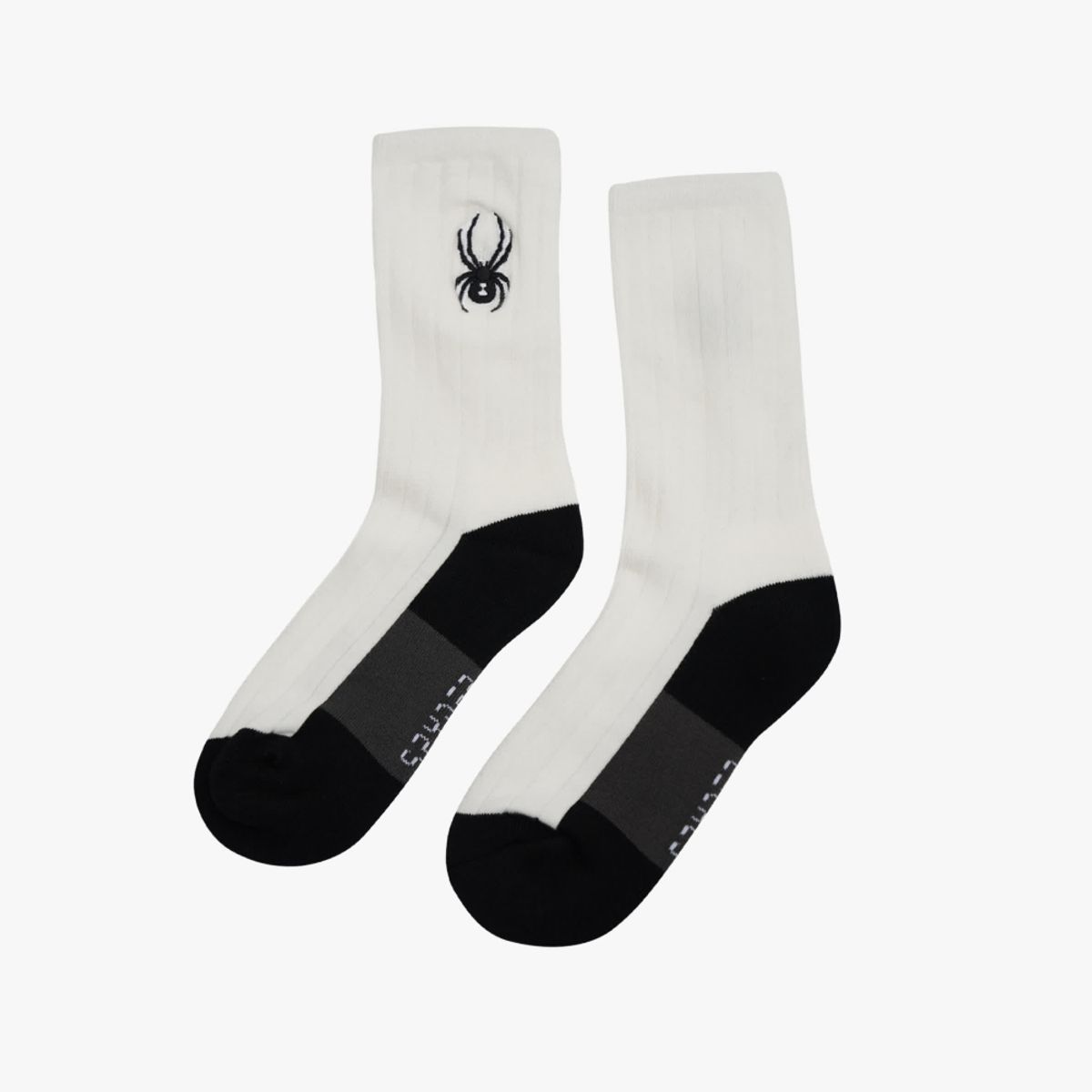 스파이더(SPYDER) 컬러블럭 중목 양말 SPIFANSC301UWHT