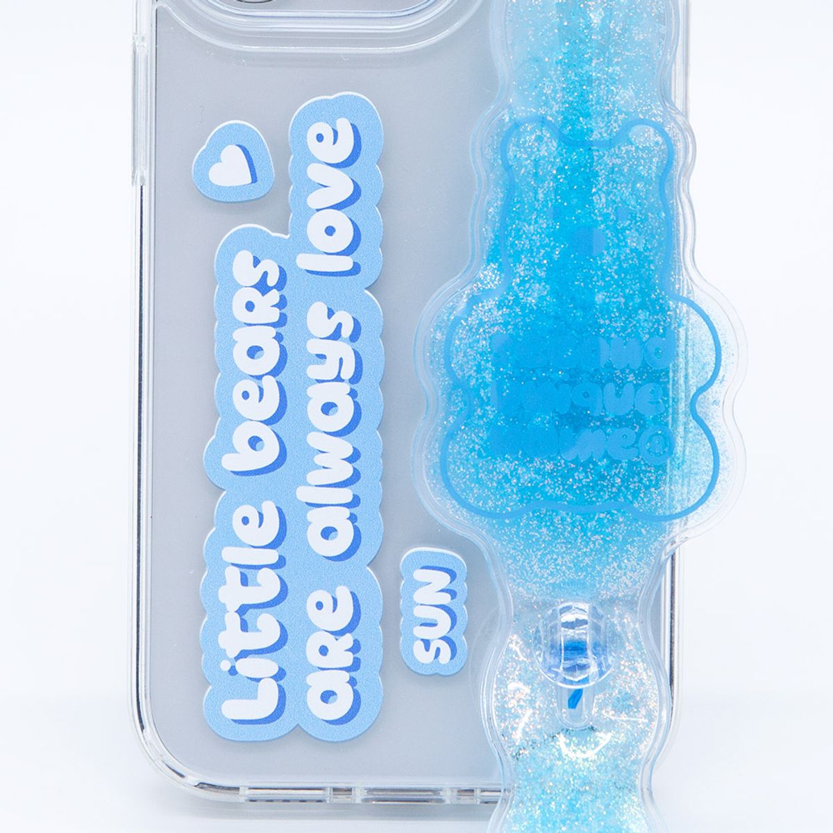 세컨드유니크네임(SECOND UNIQUE NAME) SUN CASE TUBE BEAR BLUE