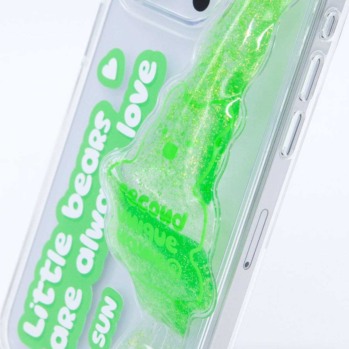 세컨드유니크네임(SECOND UNIQUE NAME) SUN CASE TUBE BEAR GREEN