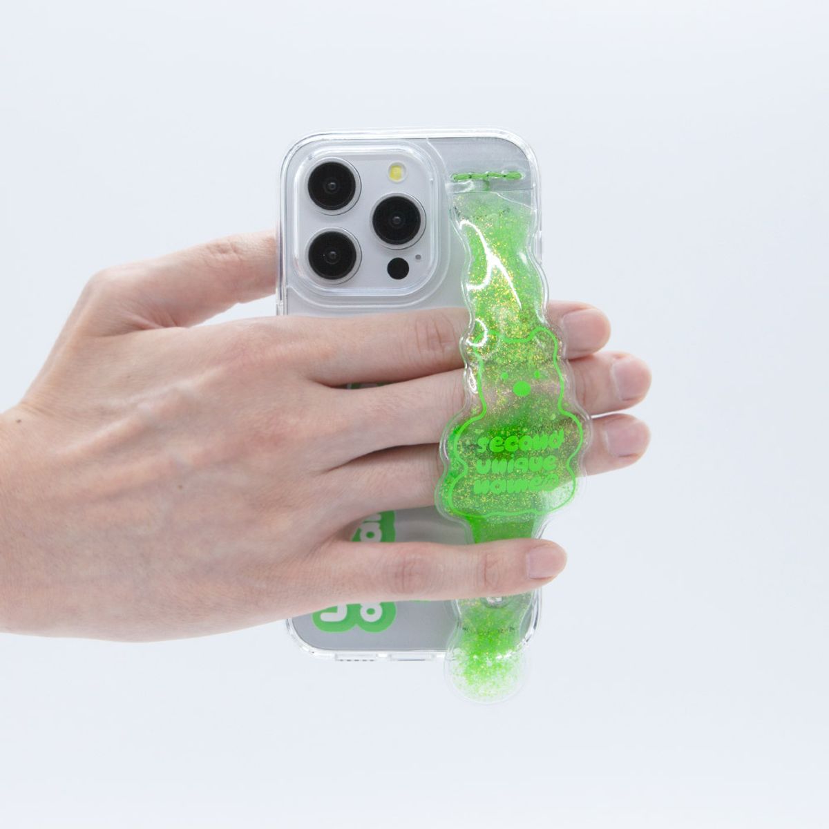 세컨드유니크네임(SECOND UNIQUE NAME) SUN CASE TUBE BEAR GREEN