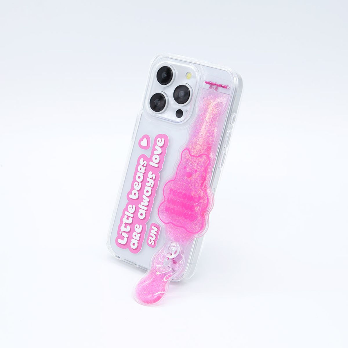 세컨드유니크네임(SECOND UNIQUE NAME) SUN CASE TUBE BEAR PINK