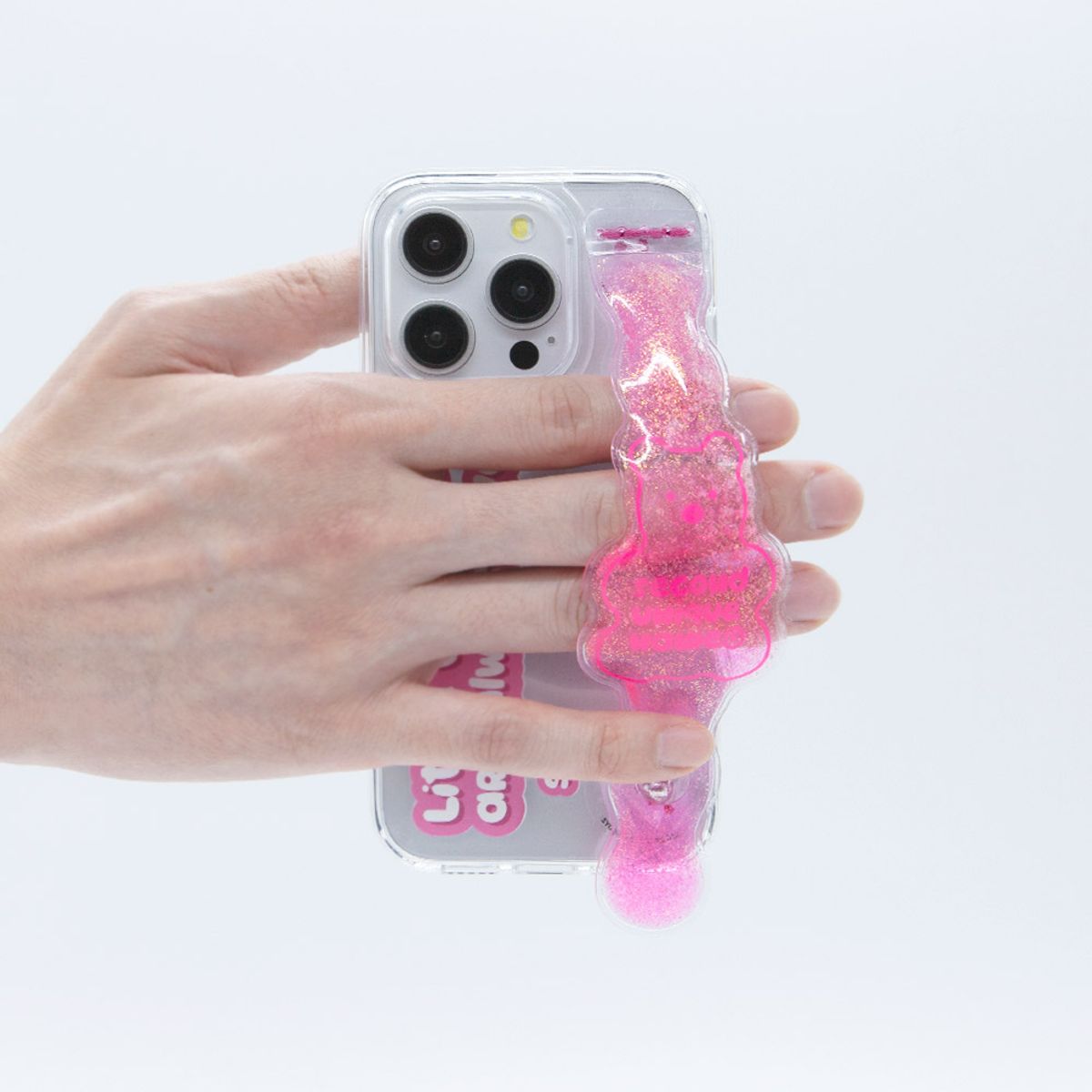 세컨드유니크네임(SECOND UNIQUE NAME) SUN CASE TUBE BEAR PINK