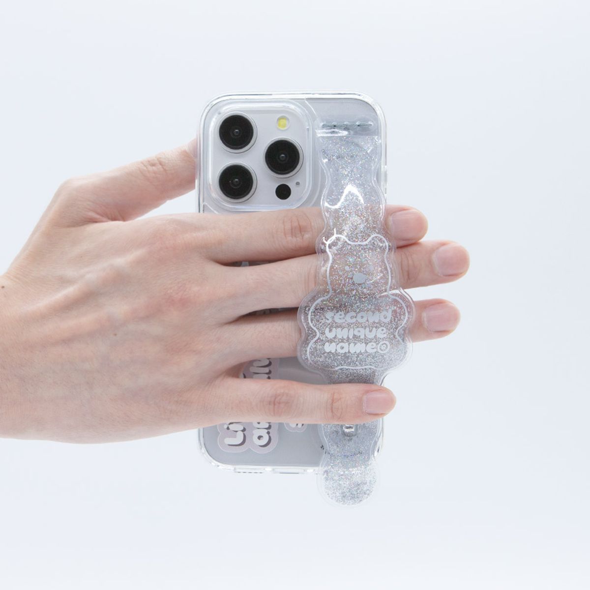 세컨드유니크네임(SECOND UNIQUE NAME) SUN CASE TUBE BEAR SILVER