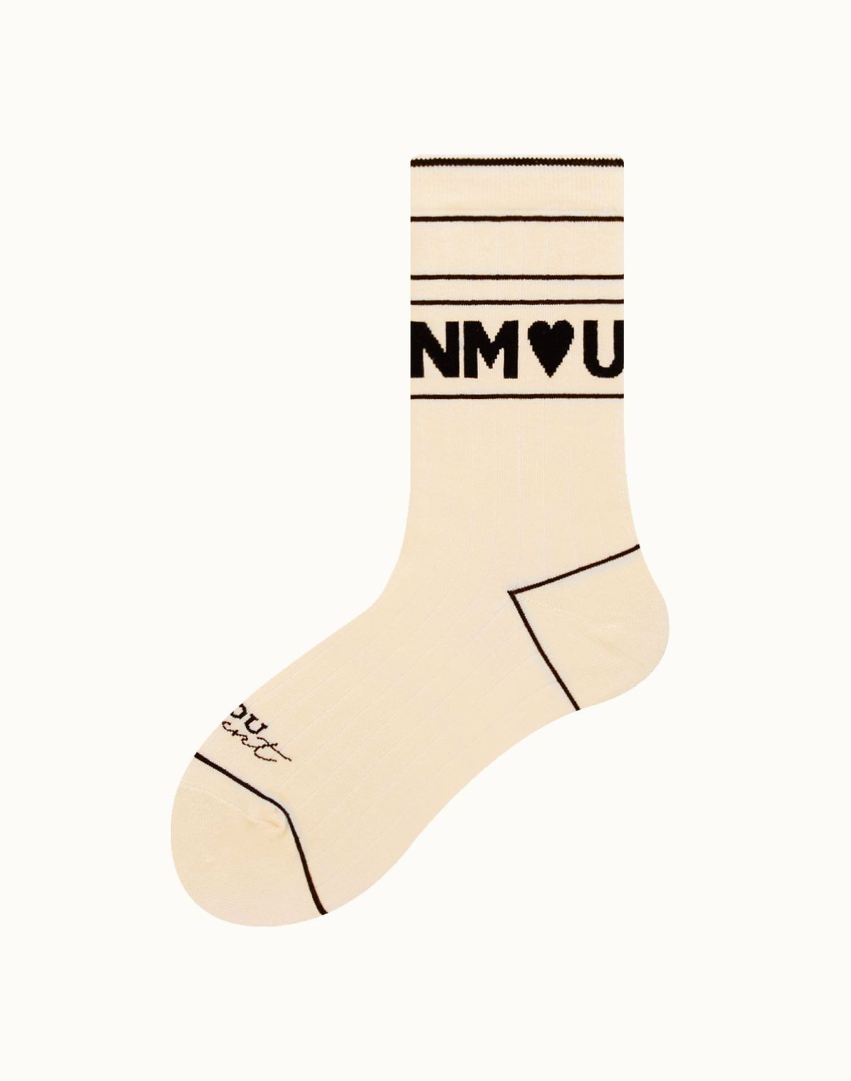 앤무오유(NMOU) S26_NMOO LOVE SOCKS - 사이즈 & 후기 | 무신사