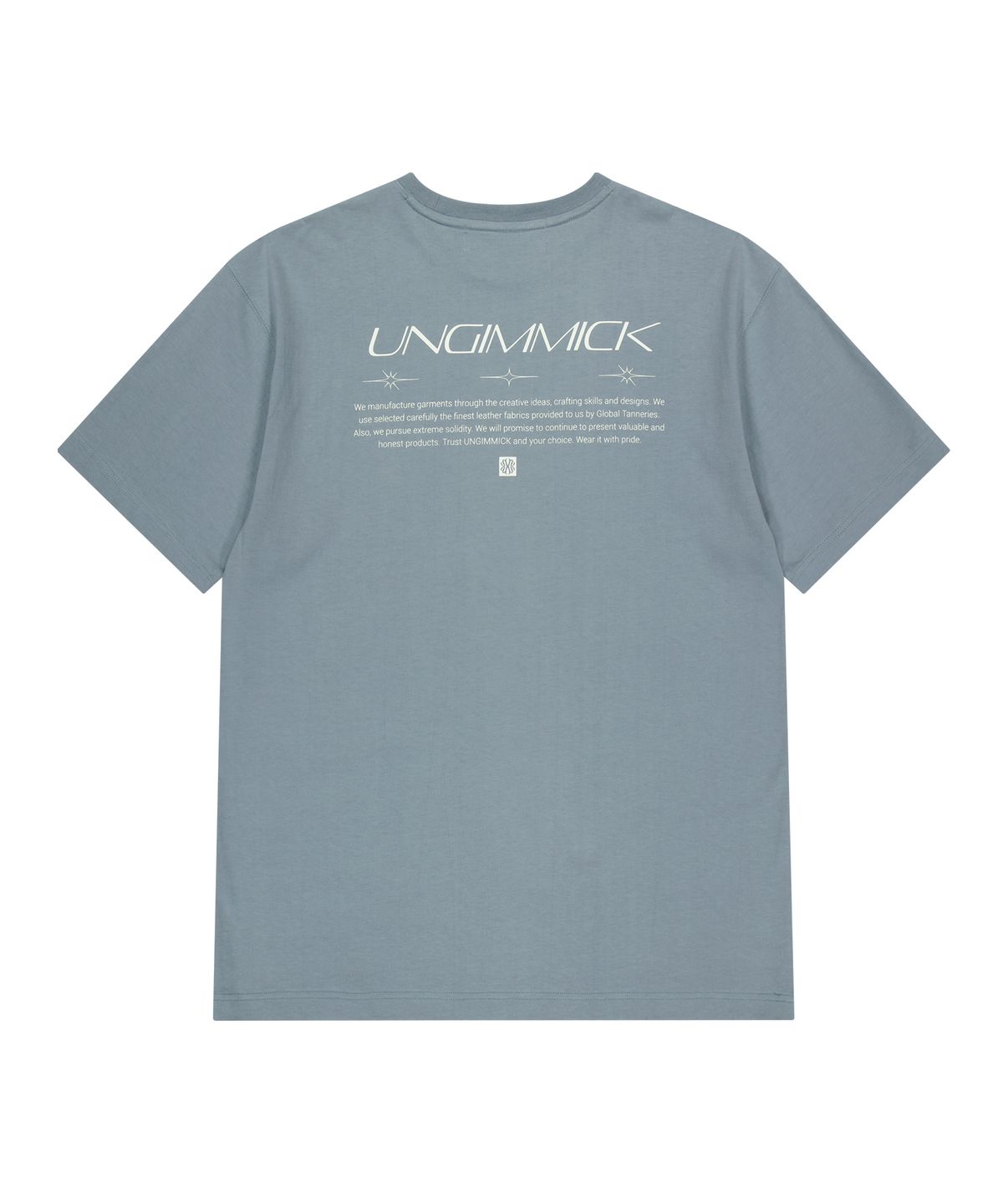 언지미크(UNGIMMICK) CLASSIC LOGO T-SHIRT (BLUE)