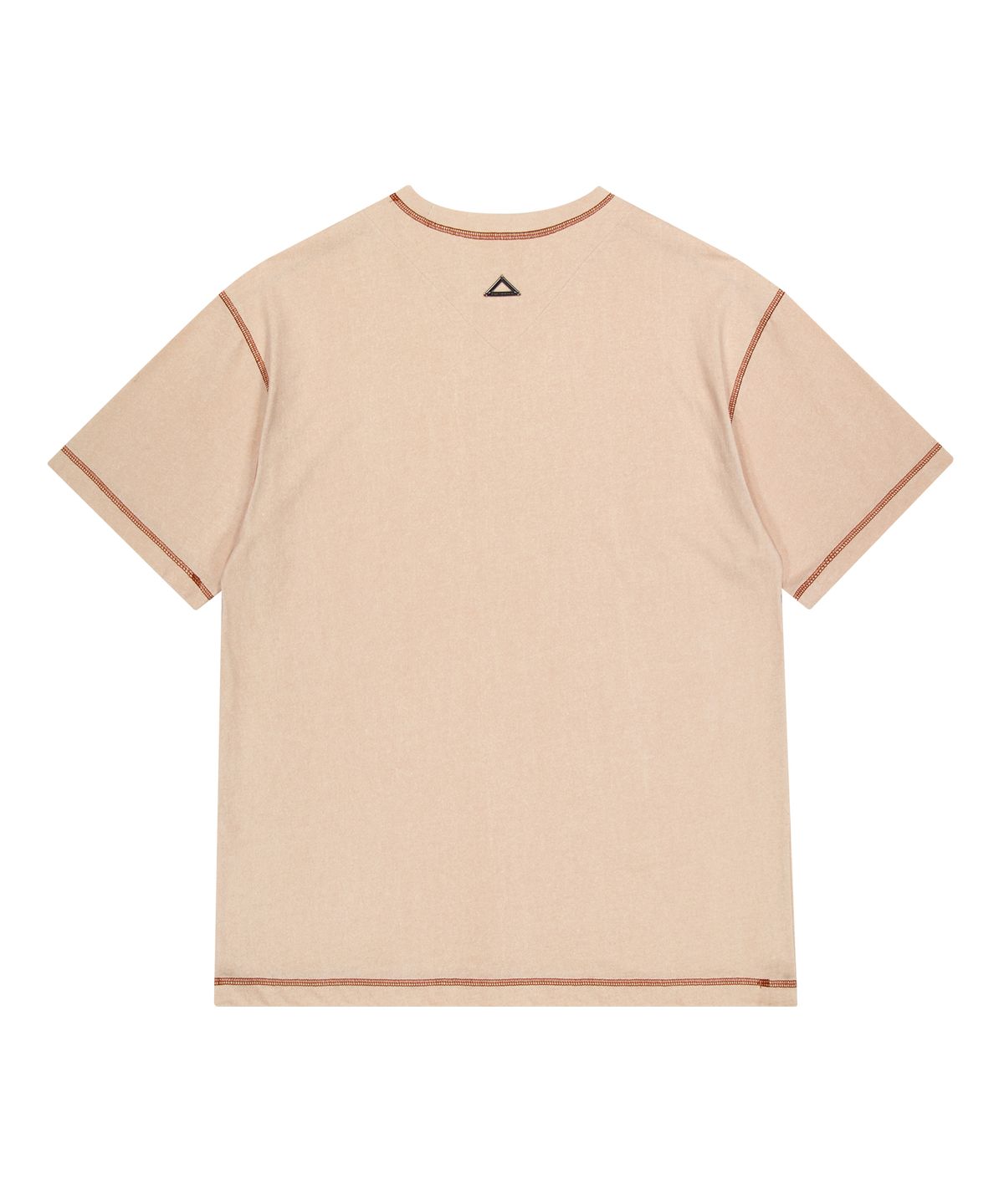 언지미크(UNGIMMICK) STARLIGHT PIGMENT DYED T-SHIRT (APRICOT)
