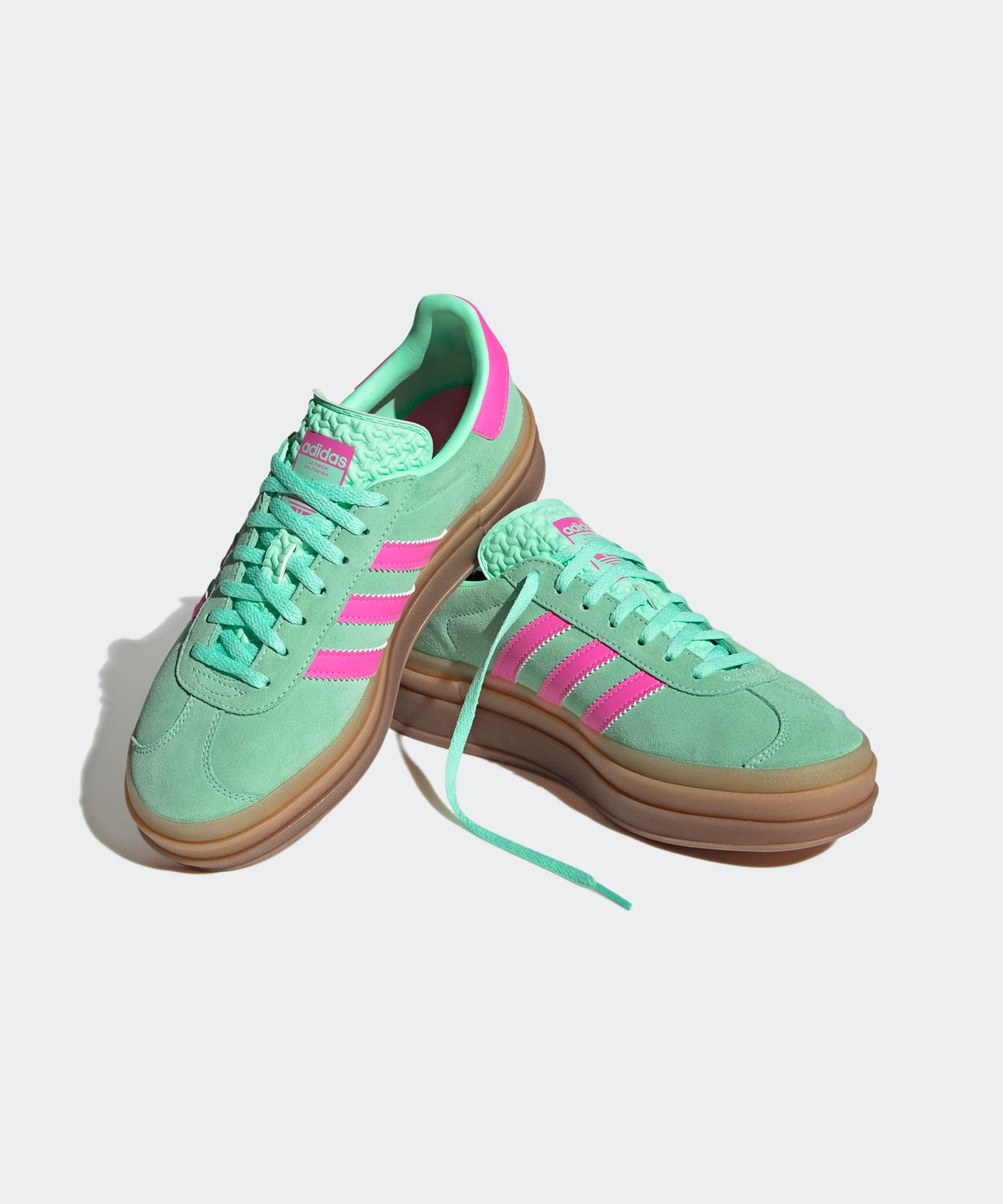 아디다스(ADIDAS) 가젤 볼드 - 민트:핑크 / H06125